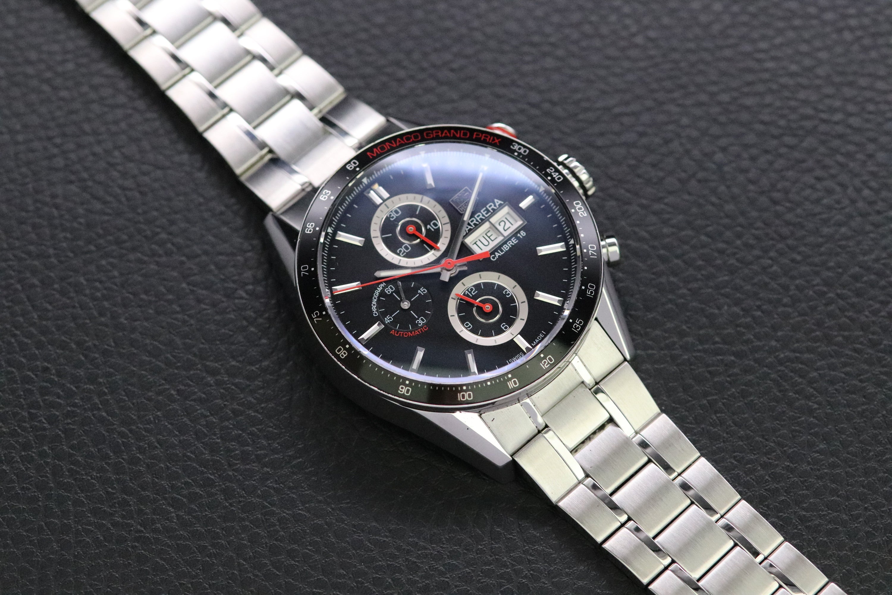 Tag Heuer Carrera Calibre 16 CV2A1F.BA0796 Fullset 2012 Box+Papers