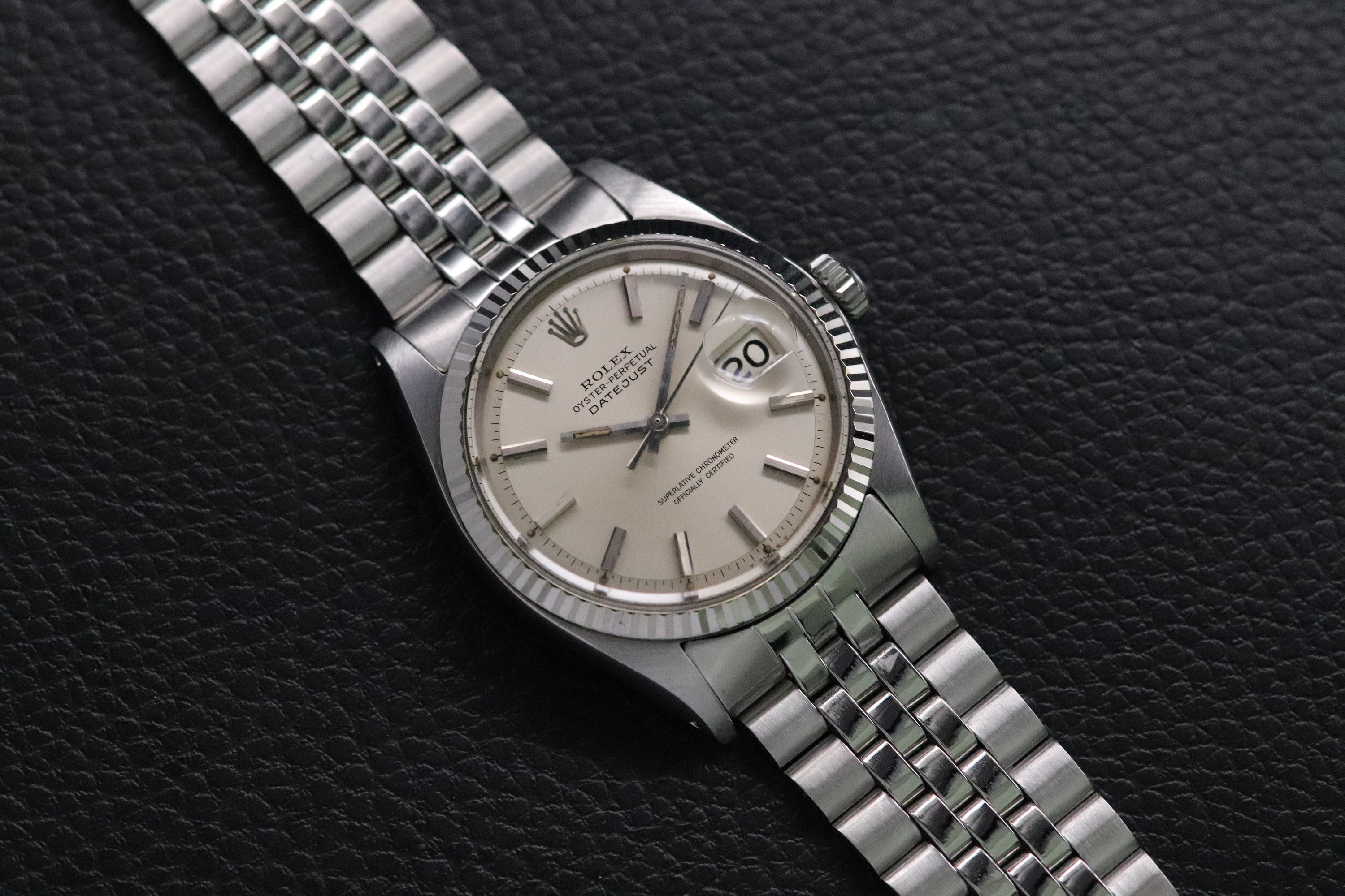 Rolex Datejust 1601 Silver Dial 1968