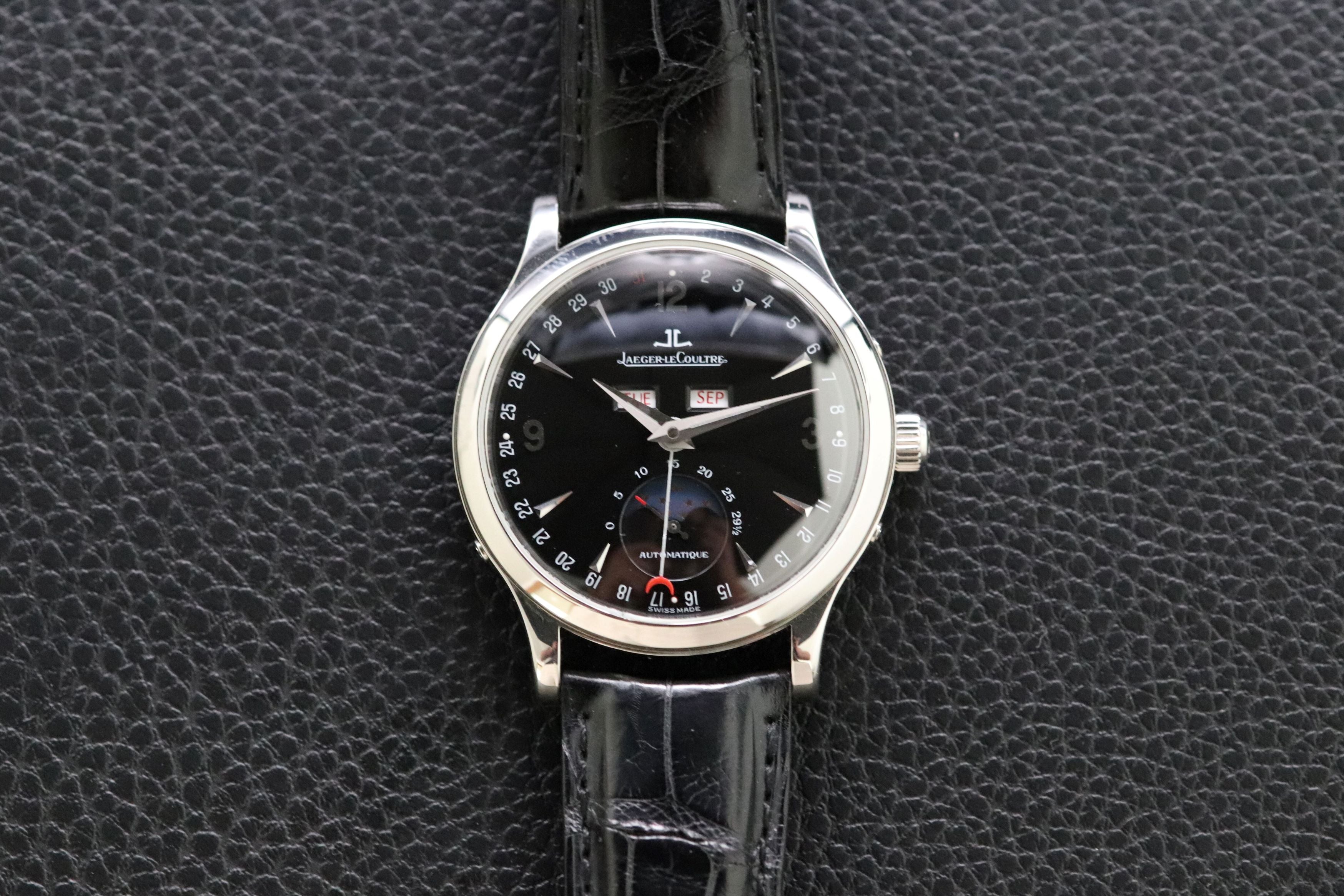 Jaeger-LeCoultre Master Calendar Moon 140.8.98.S Glas Boden