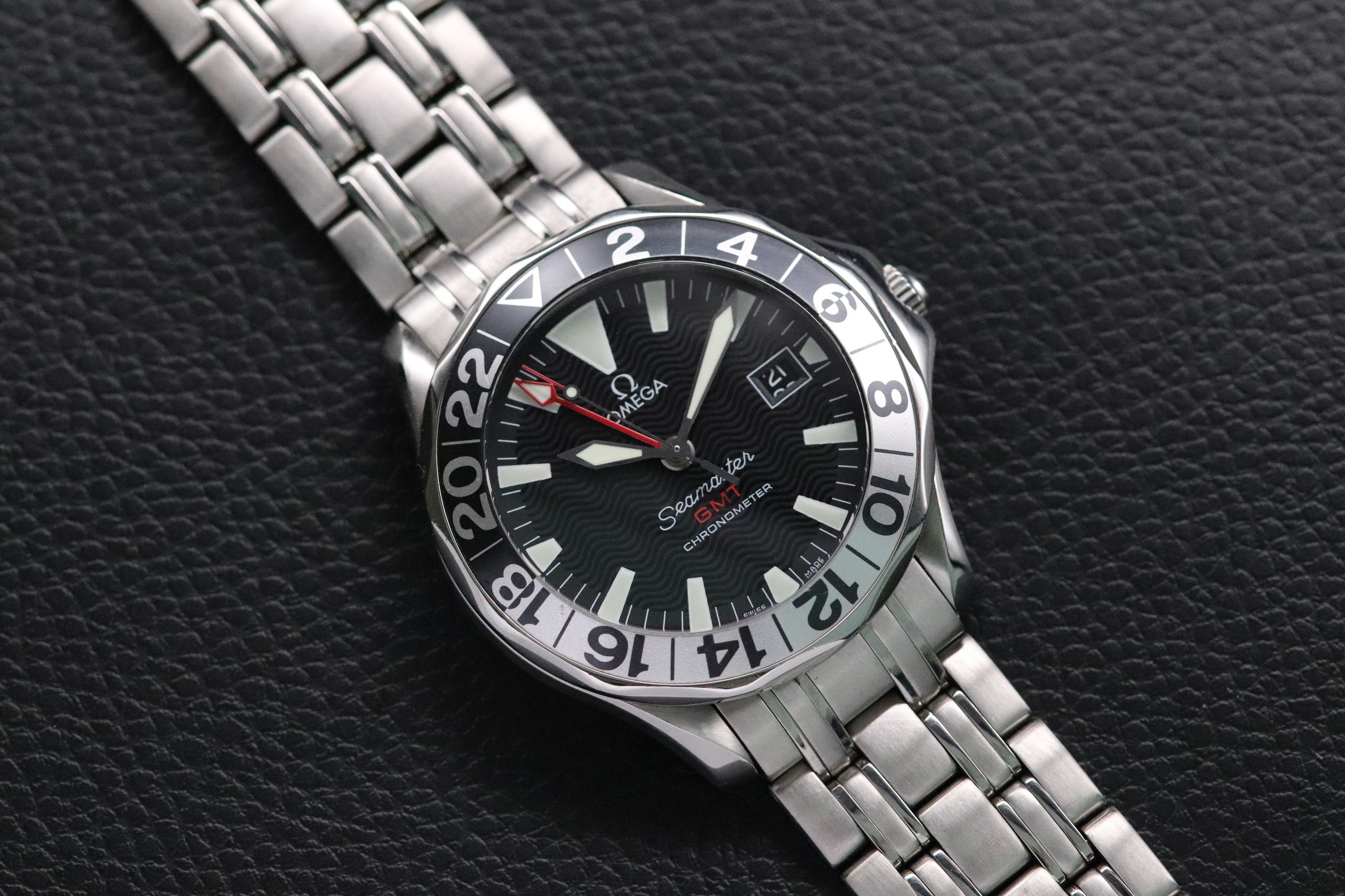 Omega Seamaster GMT 2534.50 Black Dial 1999