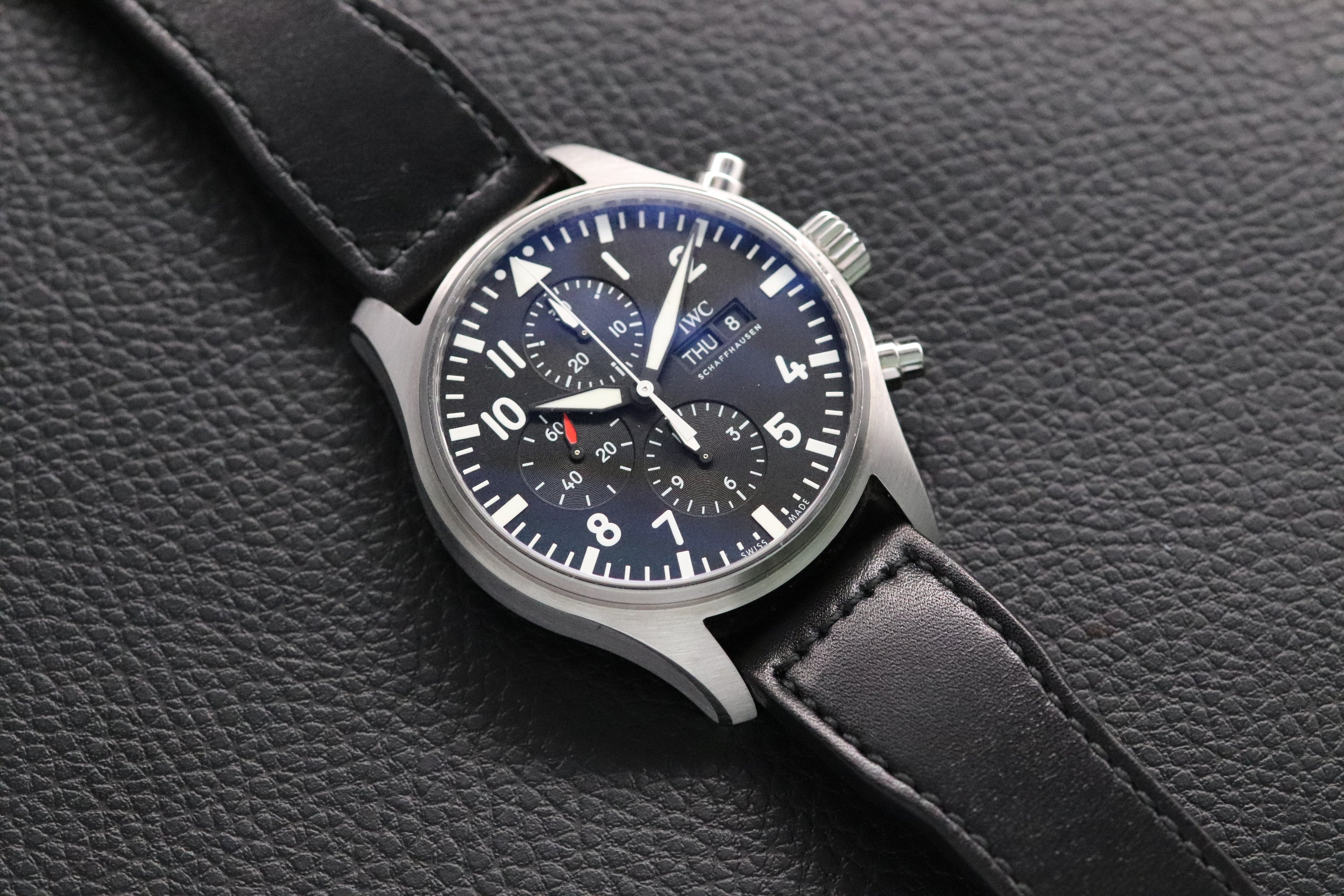 IWC Fliegeruhr Chronograph IW377709 Papers 2018