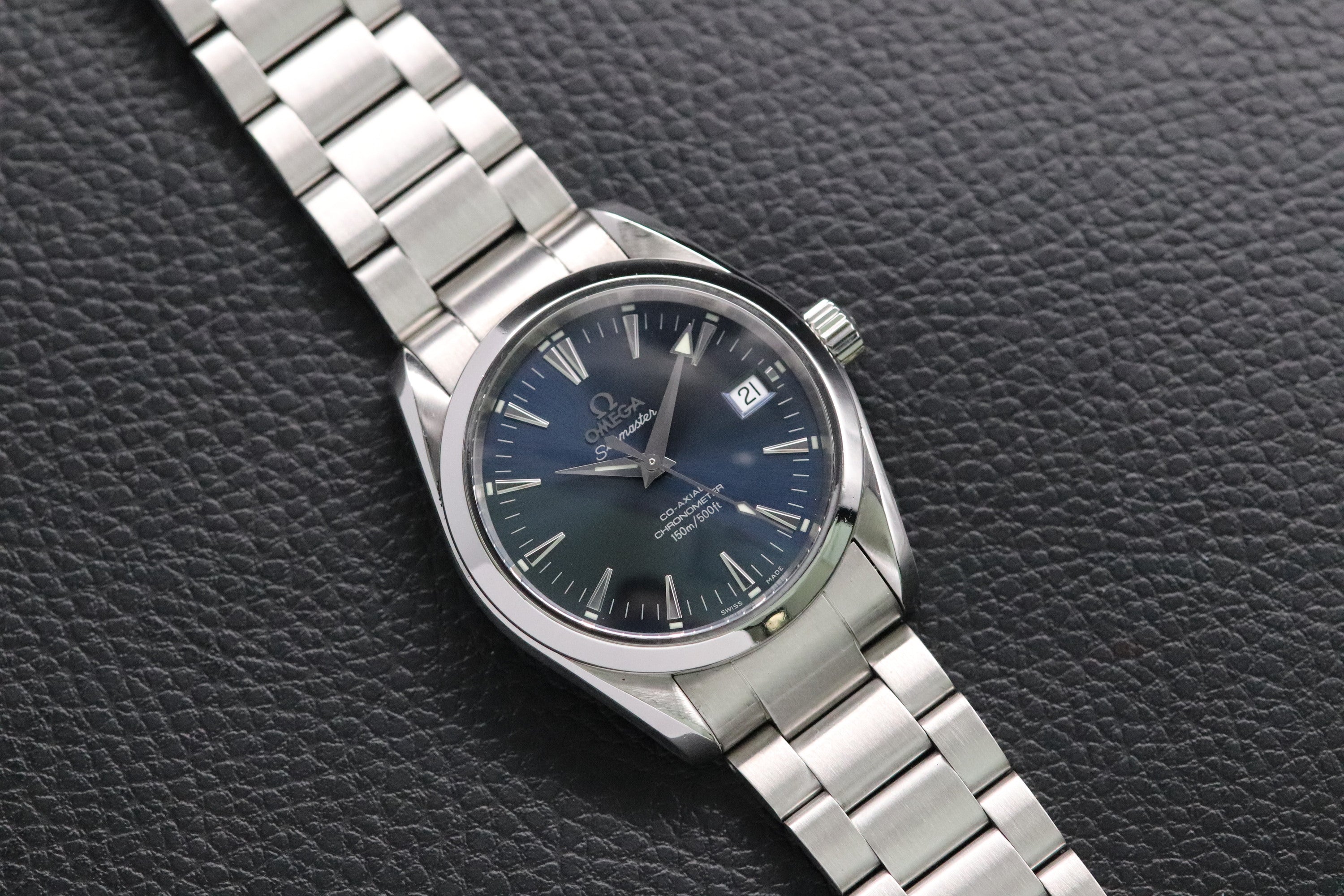Omega Seamaster Aqua Terra 2504.80 Blue 2006