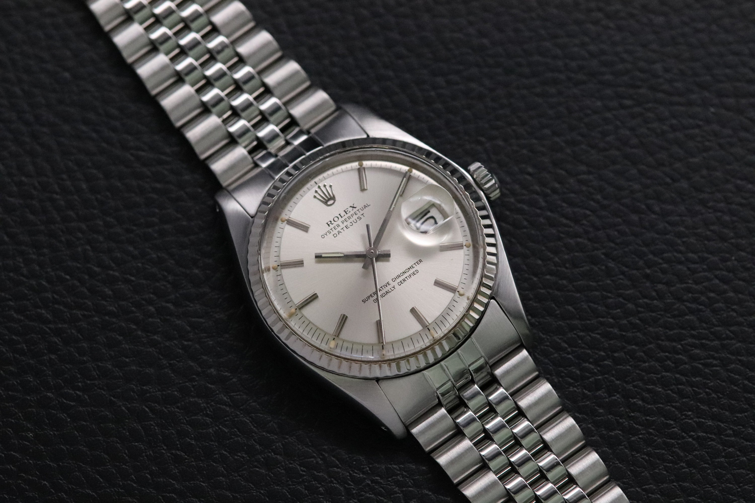 Rolex Datejust 1601 Silver Dial 1977