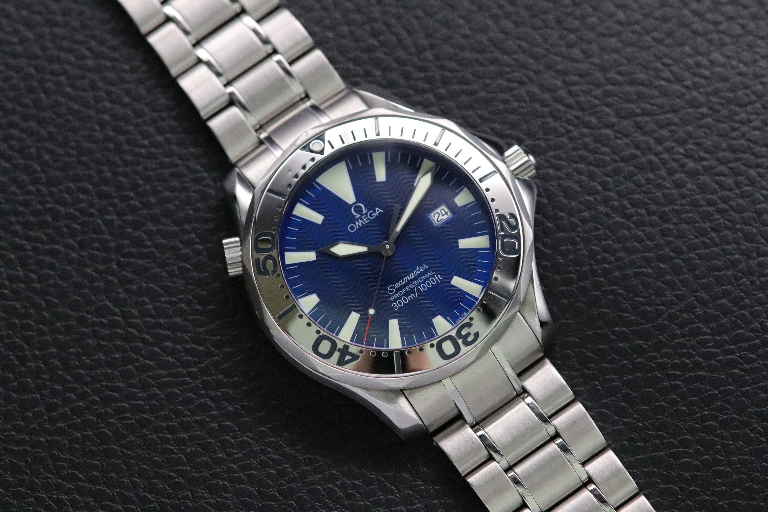 Omega Seamaster Diver 2265.80 Blue Dial 1998