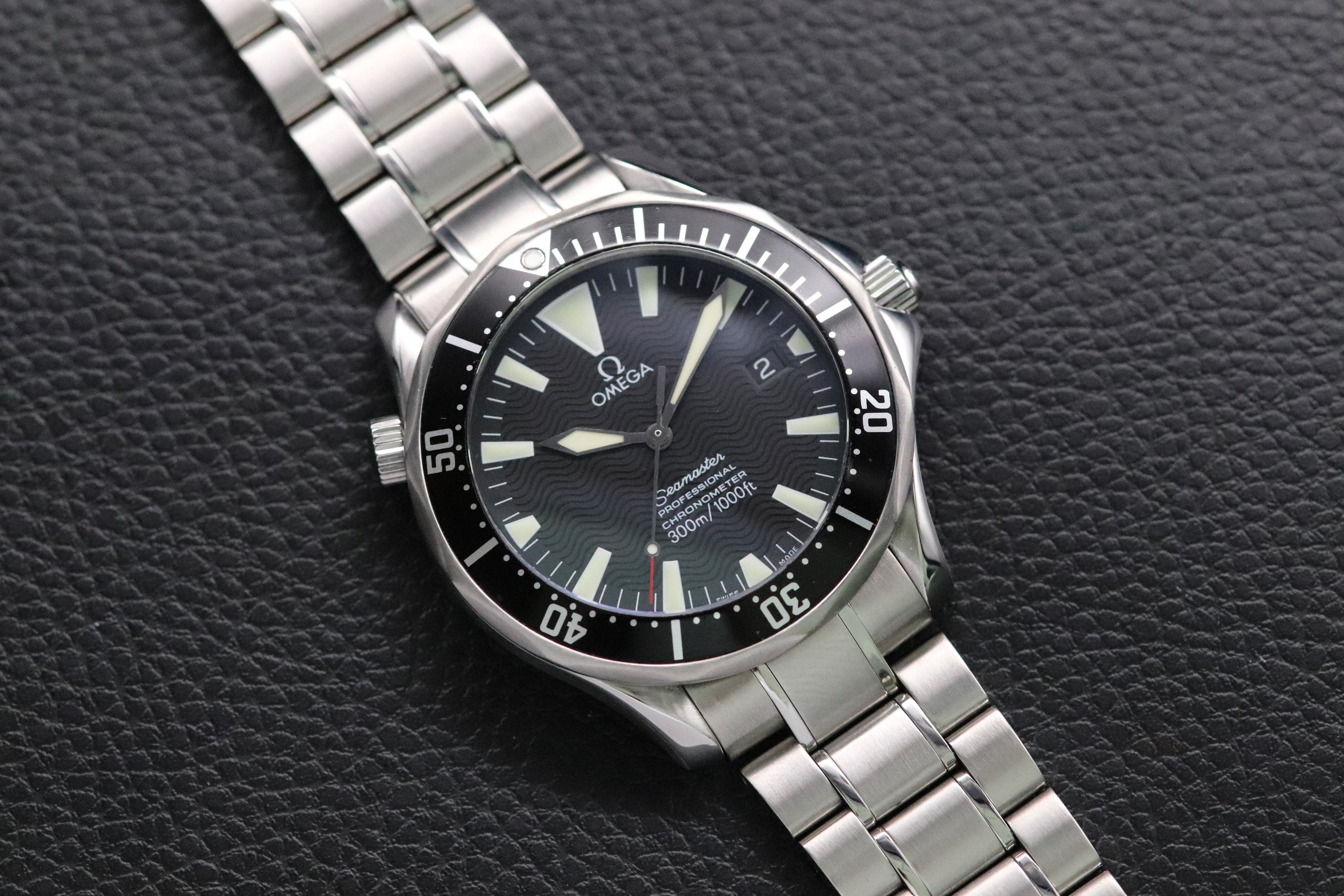 Omega Seamaster 300 2254.50 Black Dial 1999