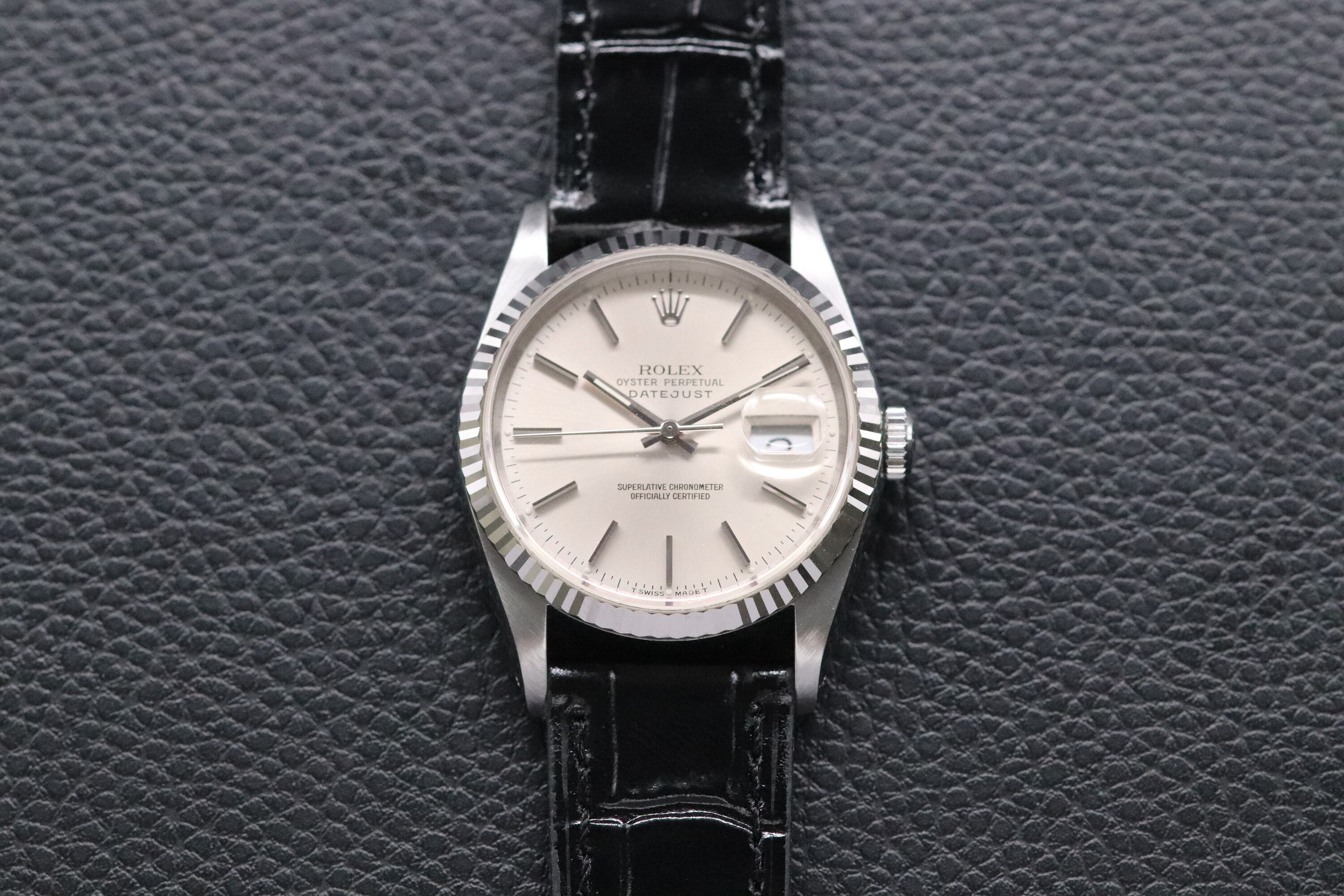 Rolex Datejust 16234 Silver Dial 1992