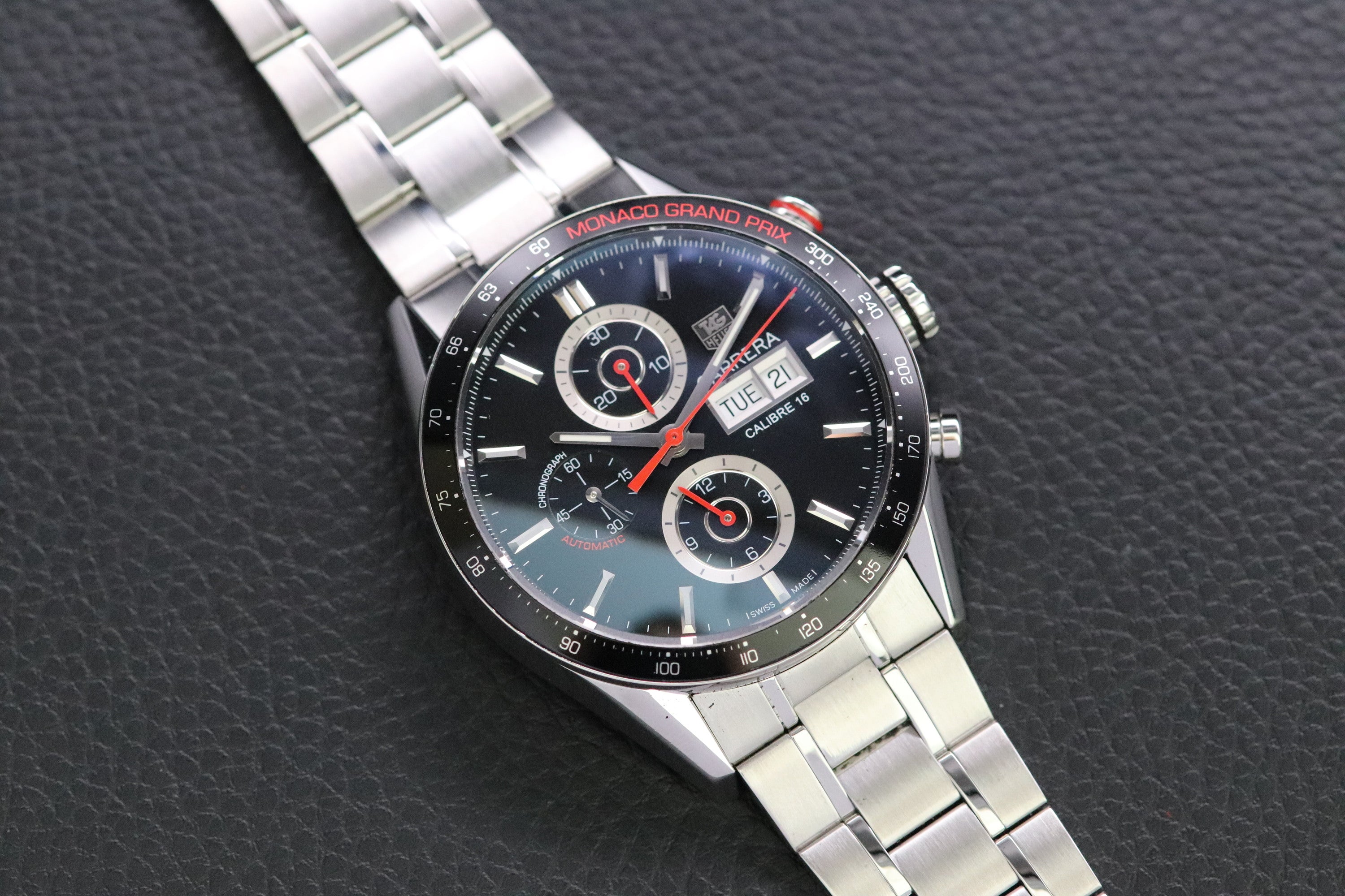 Tag Heuer Carrera Calibre 16 CV2A1F.BA0796 Fullset 2012 Box+Papers