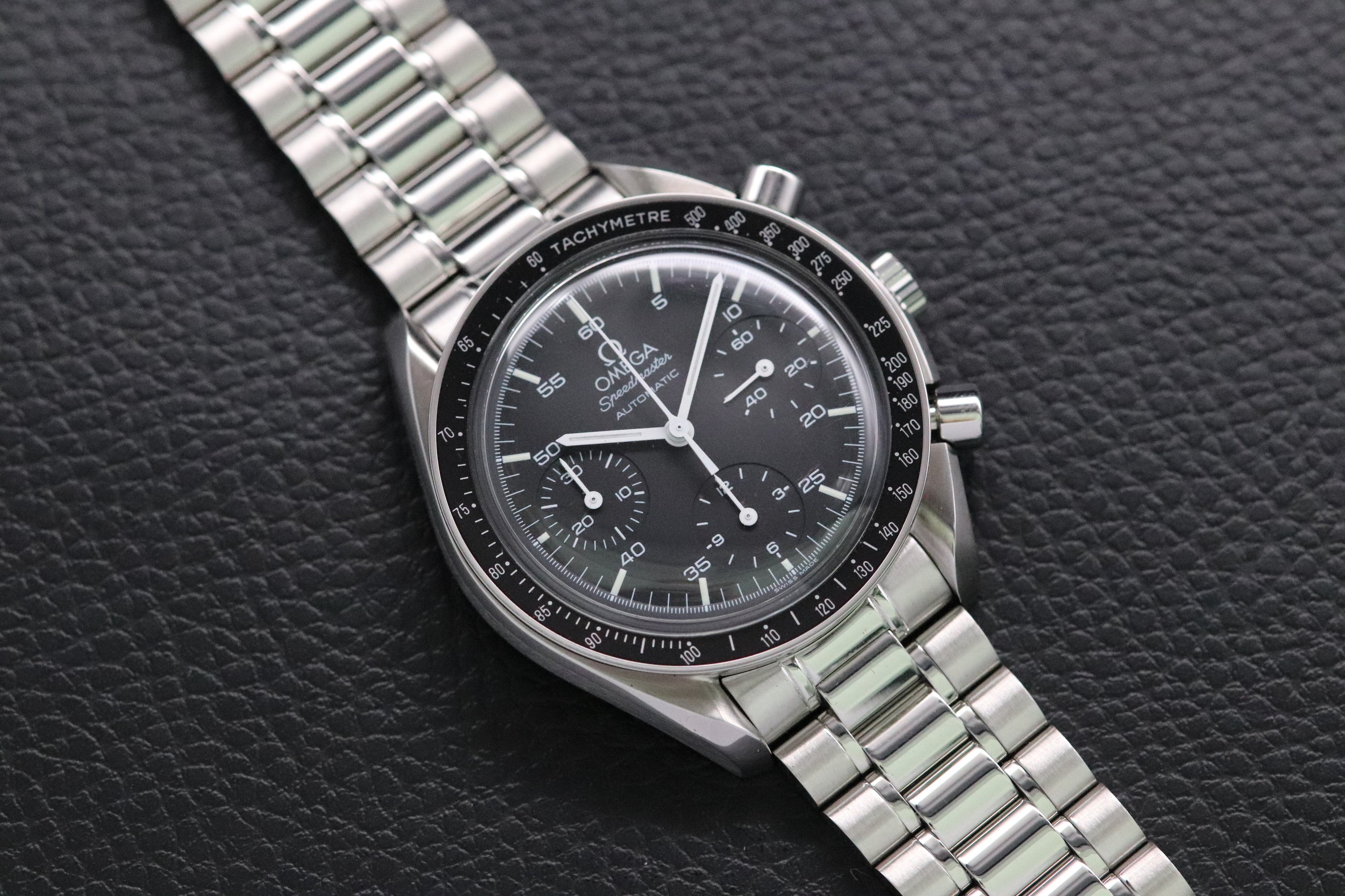 Omega Speedmaster Reduced 3510.50 Black Dial 1998 Box