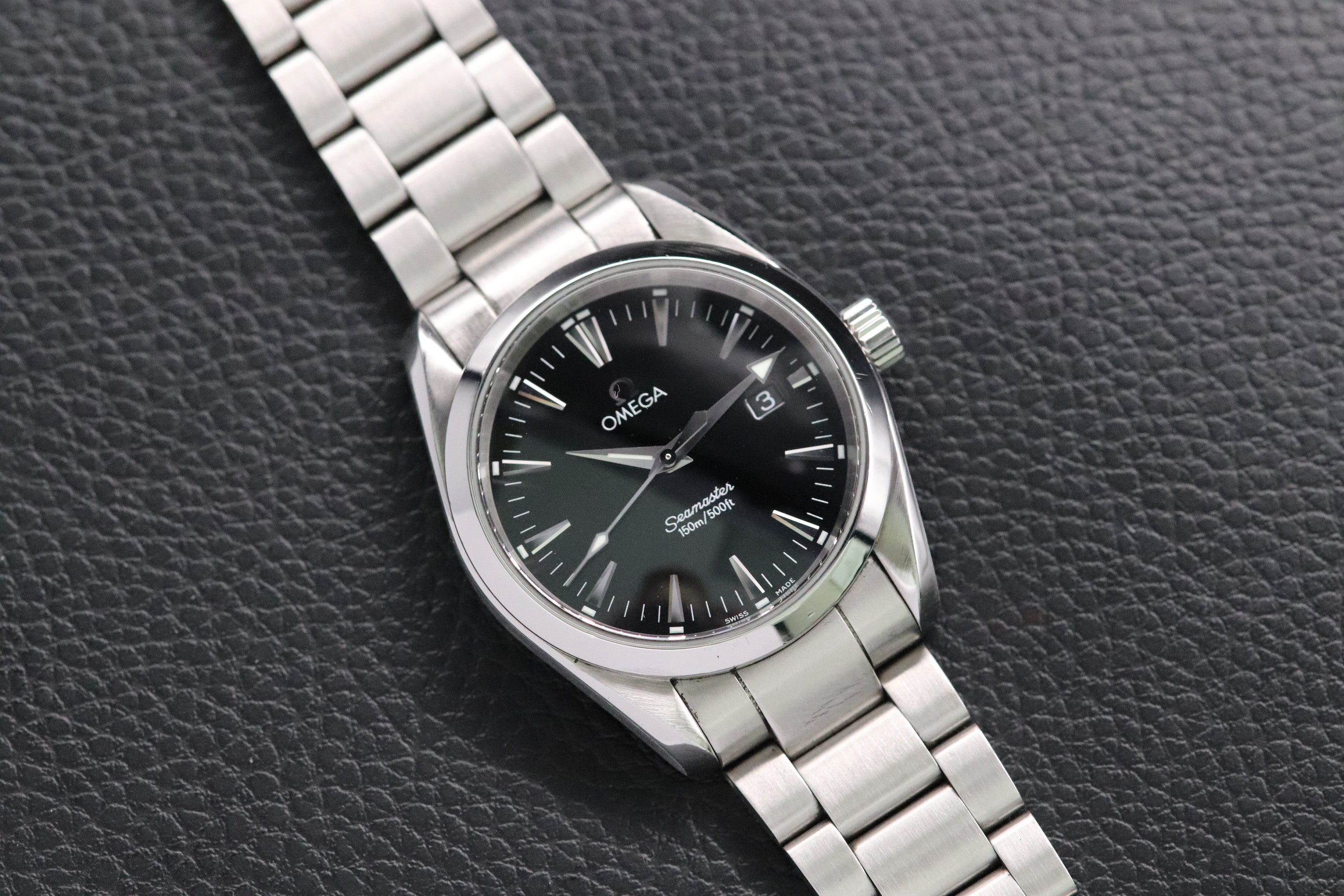 Omega Seamaster Aqua Terra 2518.50 Black Dial 1998