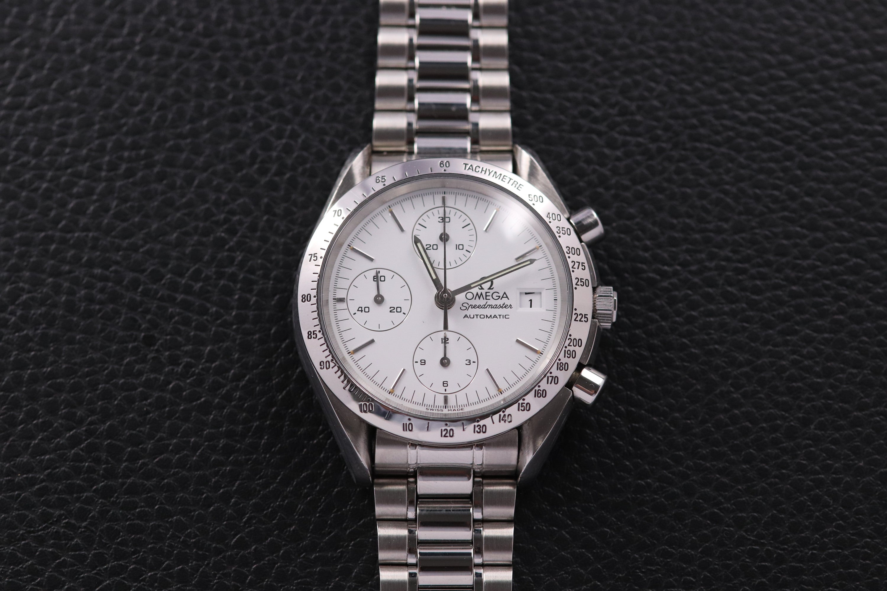 Omega Speedmaster Date 3511.20 White Dial 1993 Albino