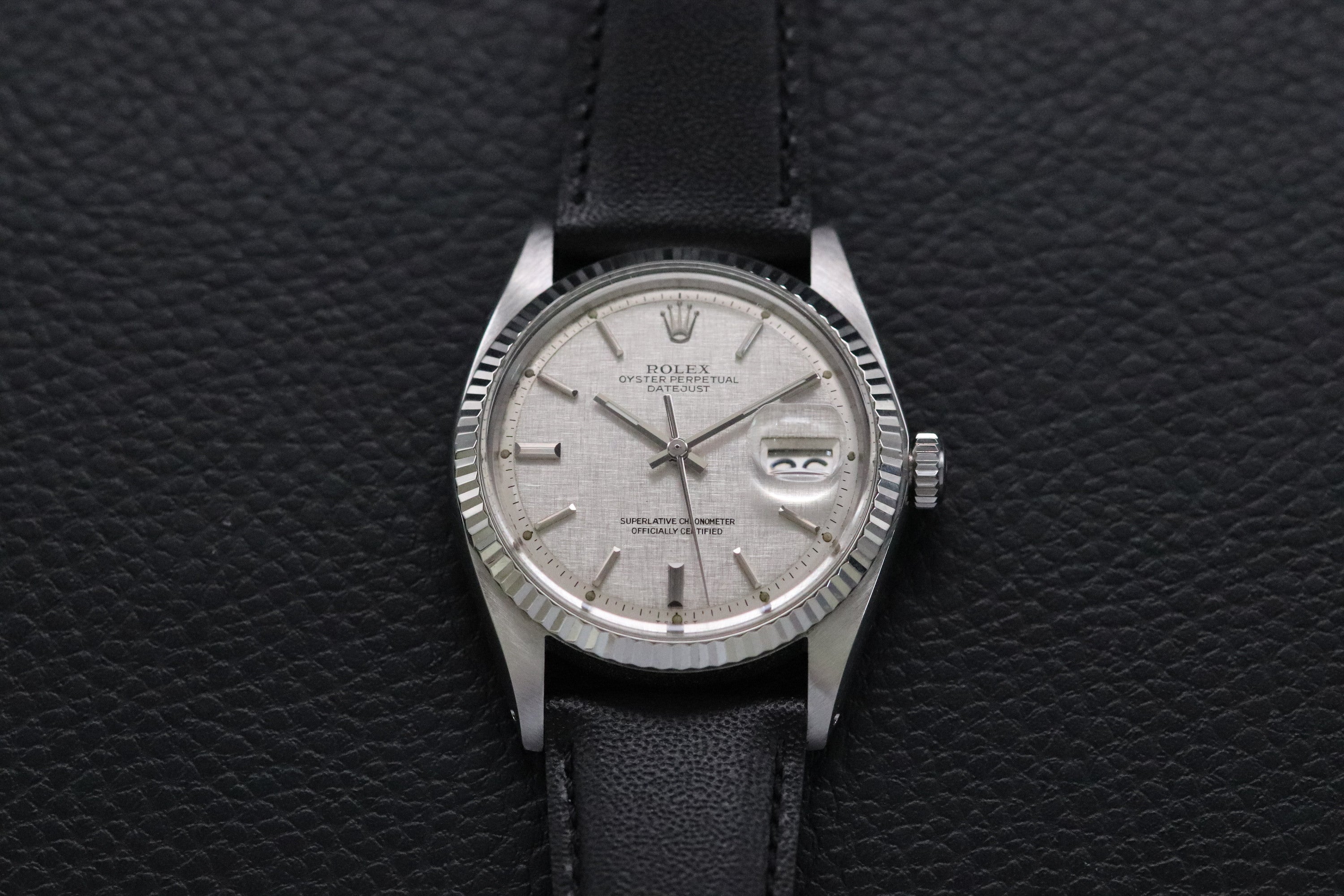 Rolex Datejust 1601 Linen Dial 1972