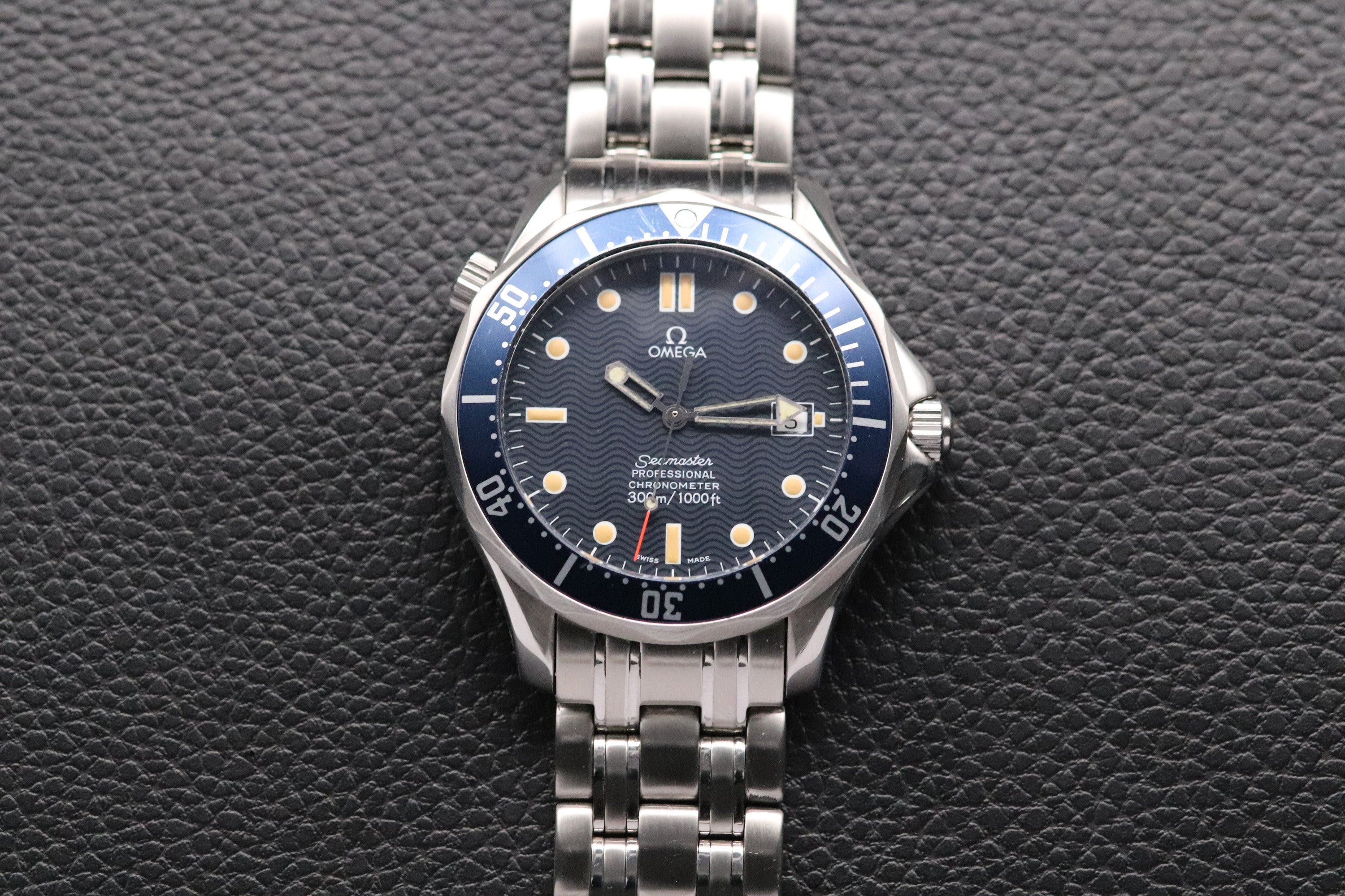 Omega Seamaster James Bond 2531.80 Blue 1986