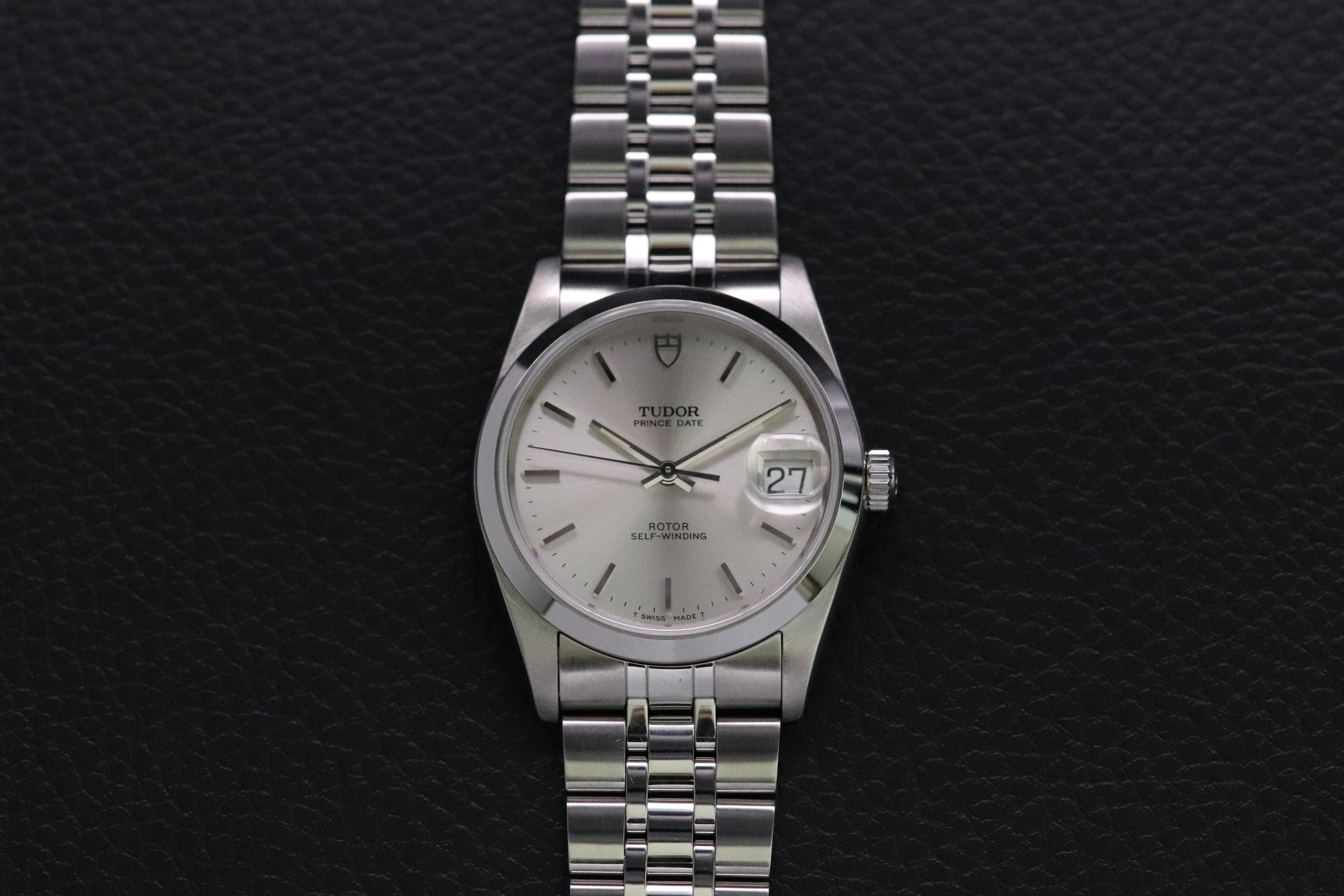 Tudor Prince Oysterdate 74000N Silver Dial 1997
