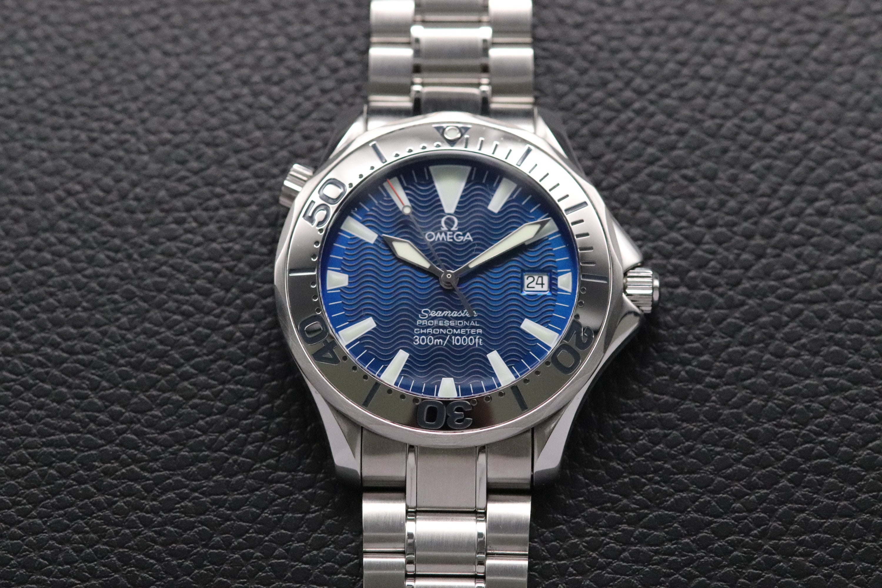 Omega Seamaster Diver 2255.80 Blue Dial 2006