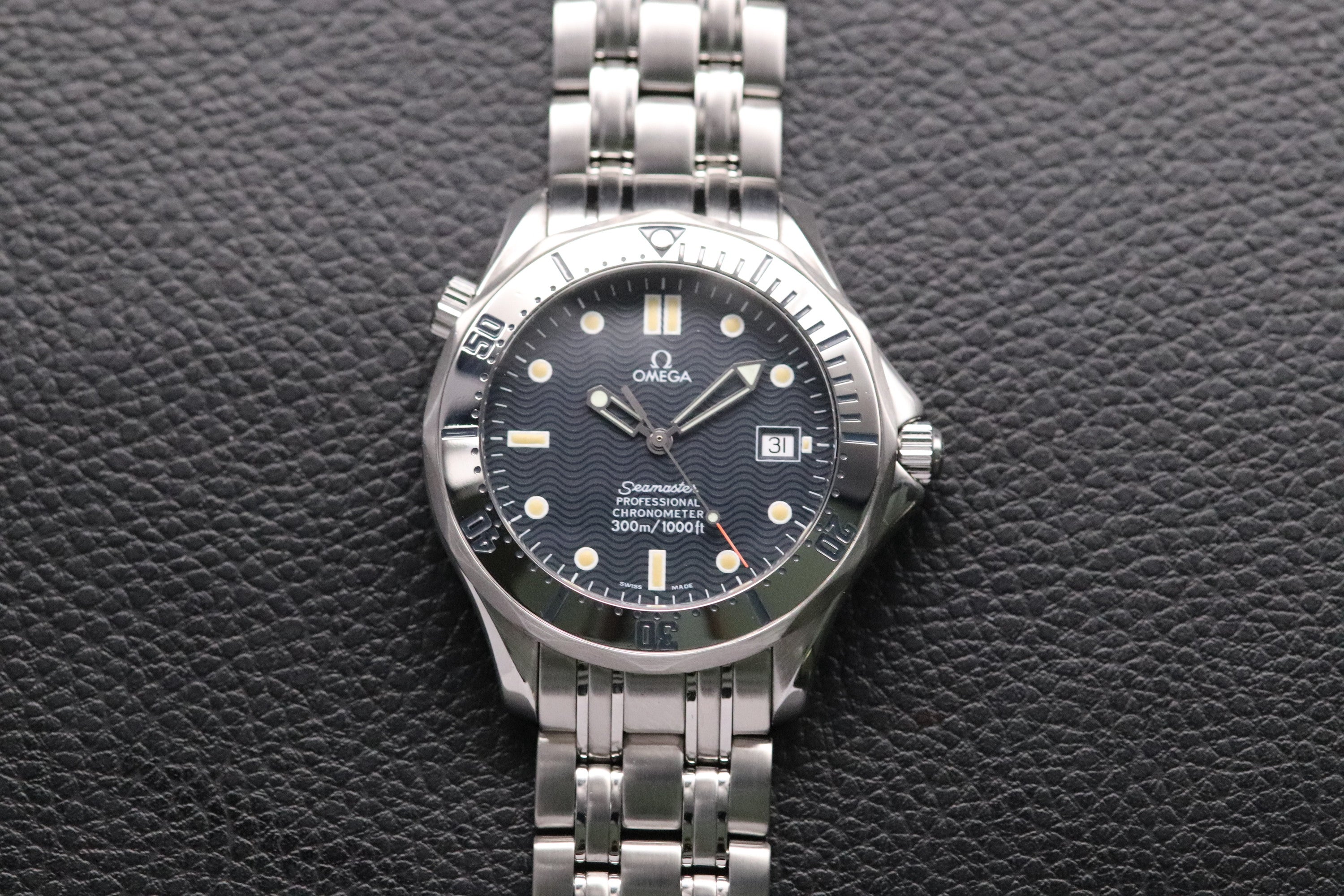 Omega Seamaster 2532.80 Blue Dial 1999