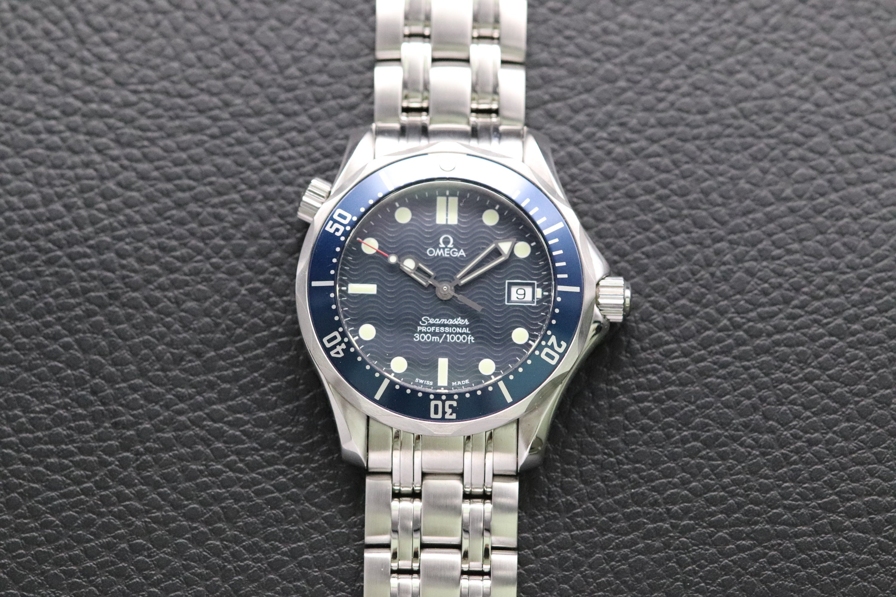 Omega Seamaster 300 2561.80 Blue Dial 1998