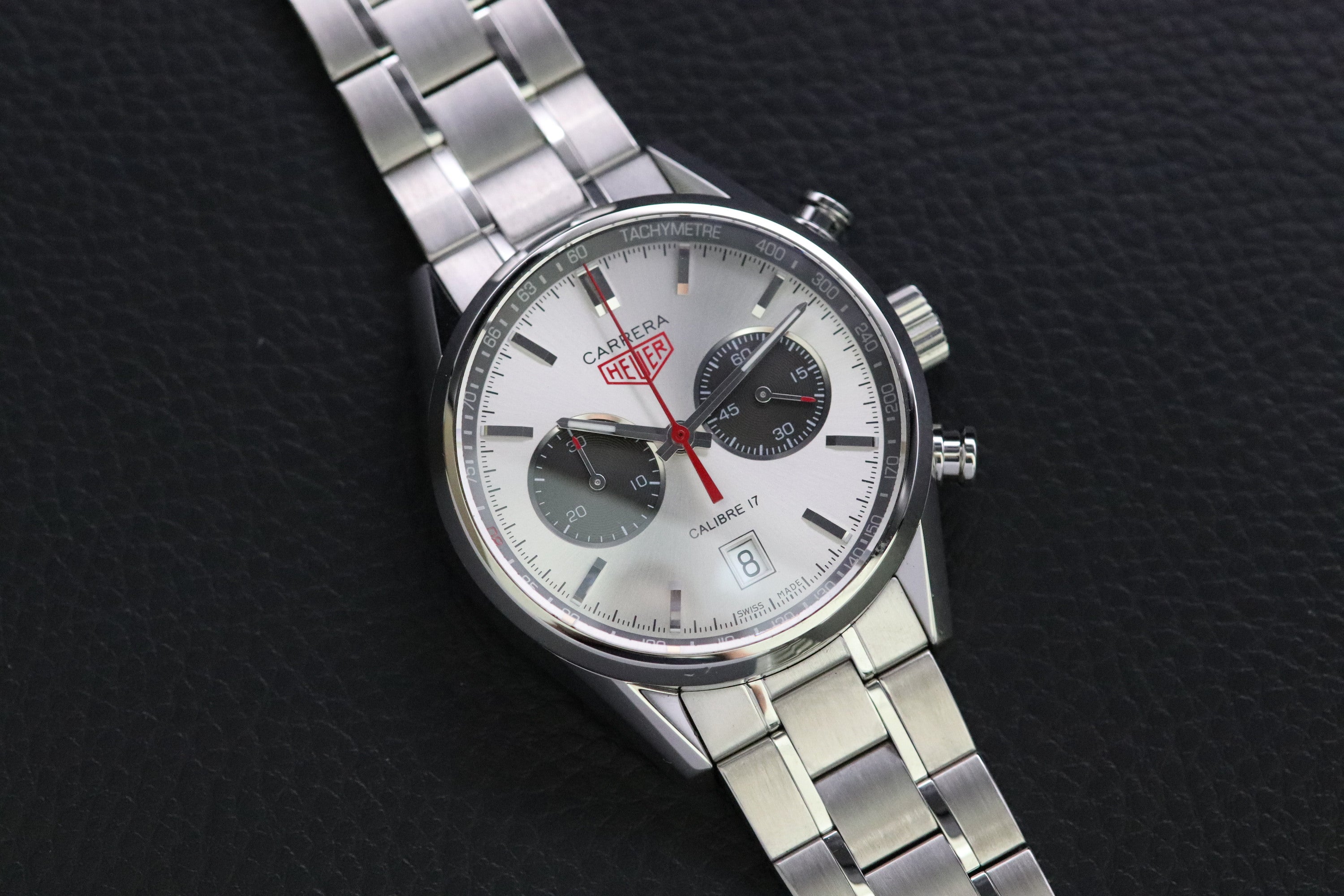 Tag Heuer Carrera Calibre 17 CV2119.BA0722 Fullset 2012 Box+Papers