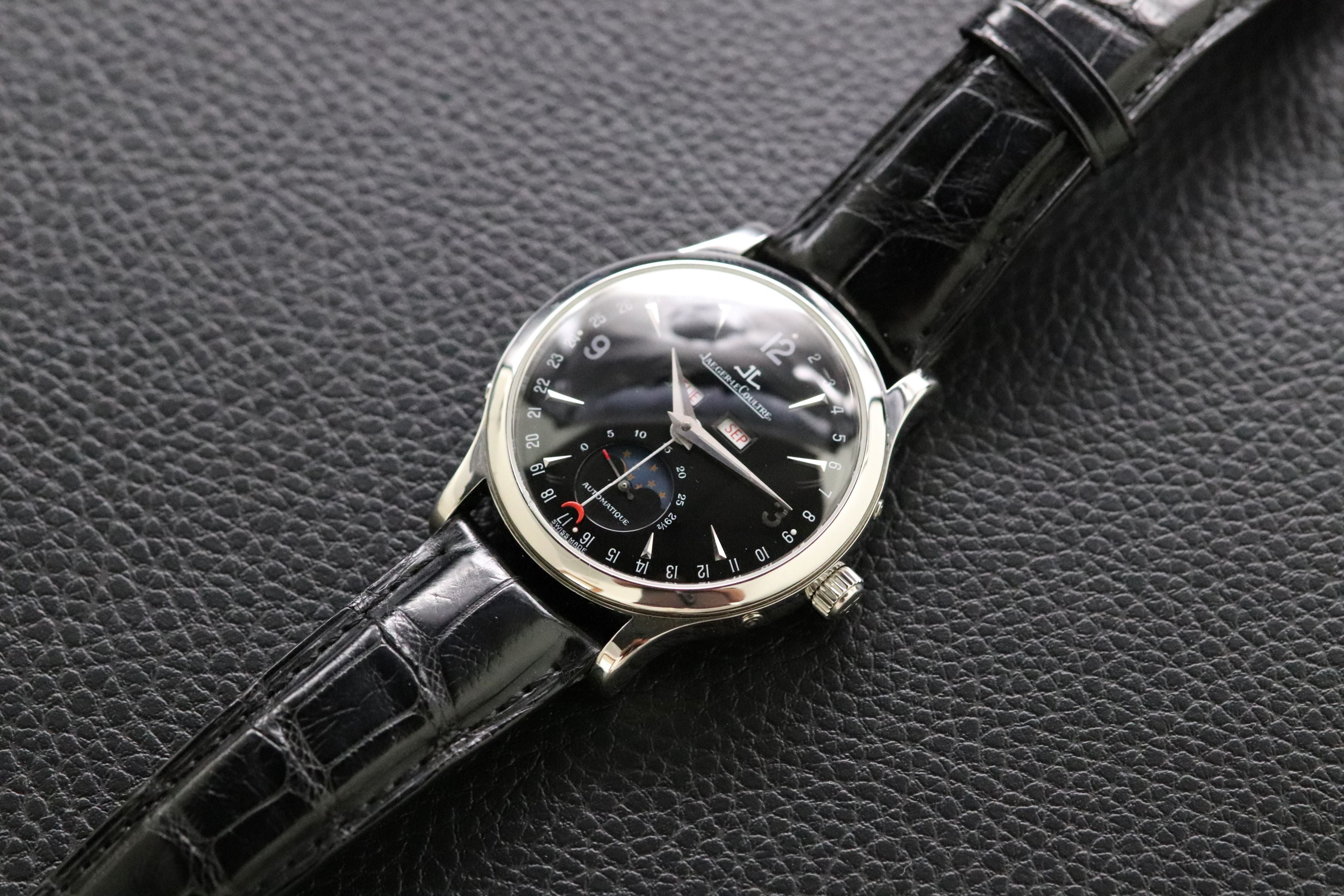 Jaeger-LeCoultre Master Calendar Moon 140.8.98.S Glas Boden