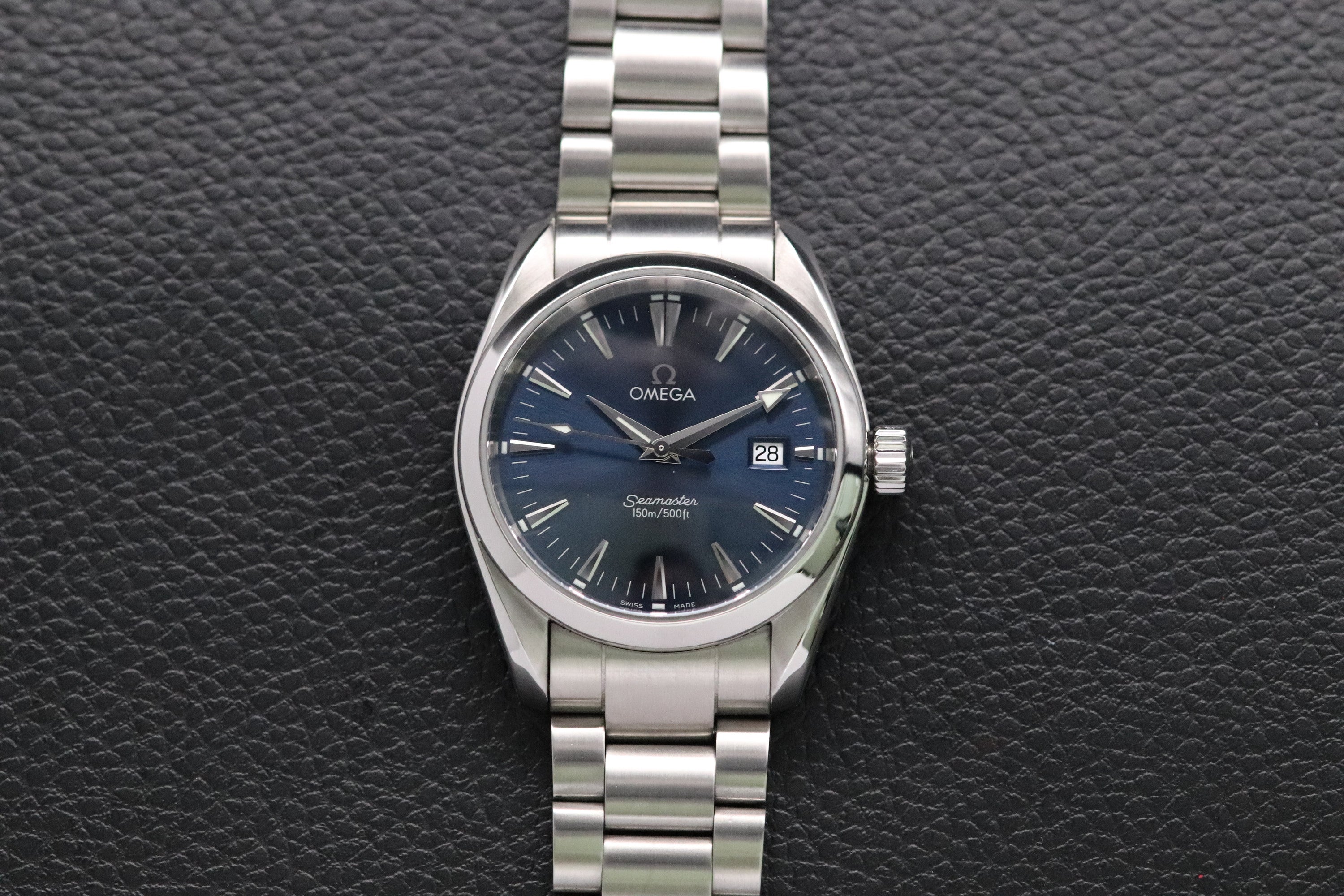 Omega Seamaster Aqua Terra 2518.80 Blue Dial 1998