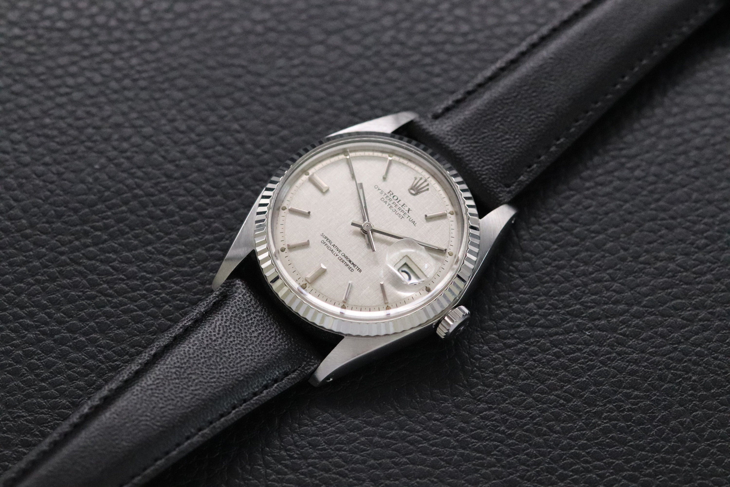 Rolex Datejust 1601 Linen Dial 1972