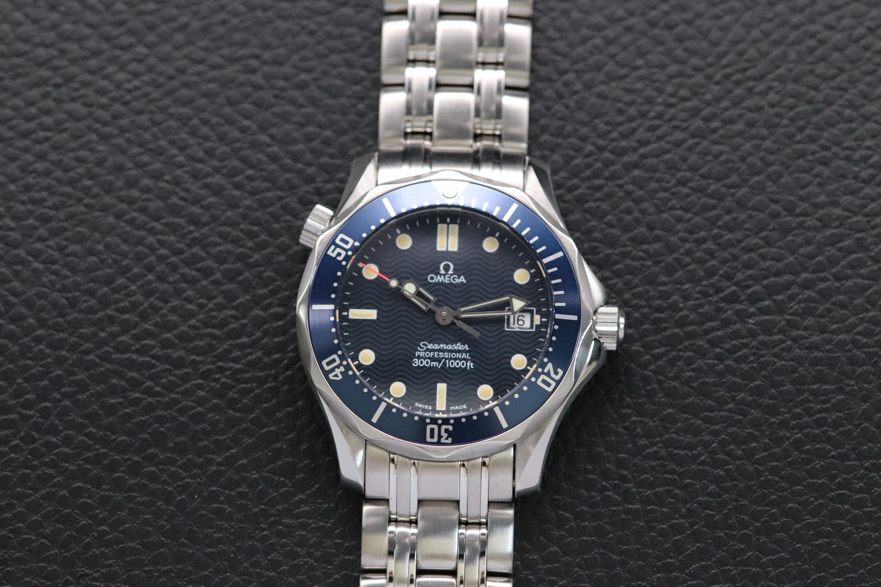 Omega Seamaster 300 2561.80 Blue Dial 1993