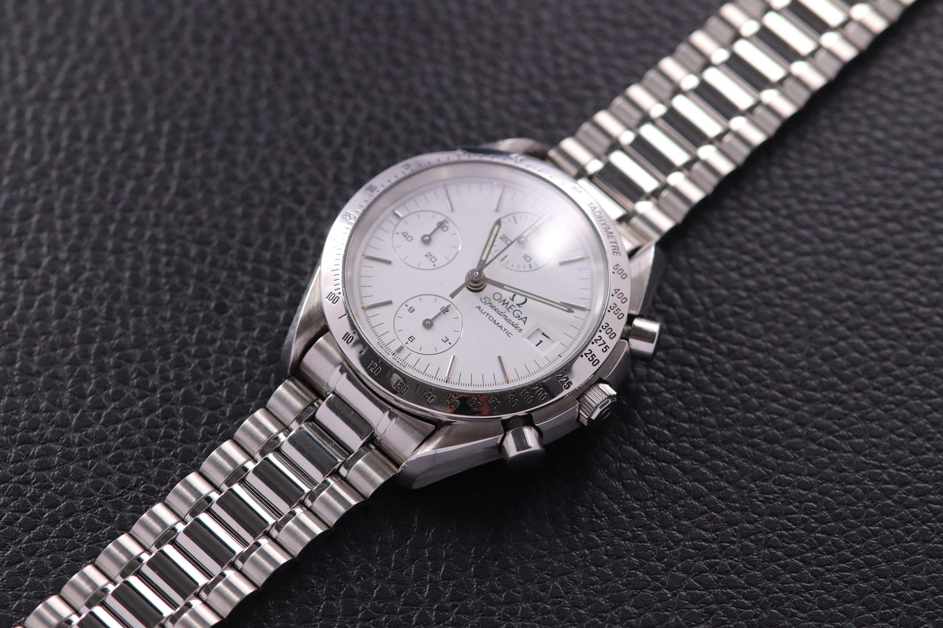 Omega Speedmaster Date 3511.20 White Dial 1993 Albino