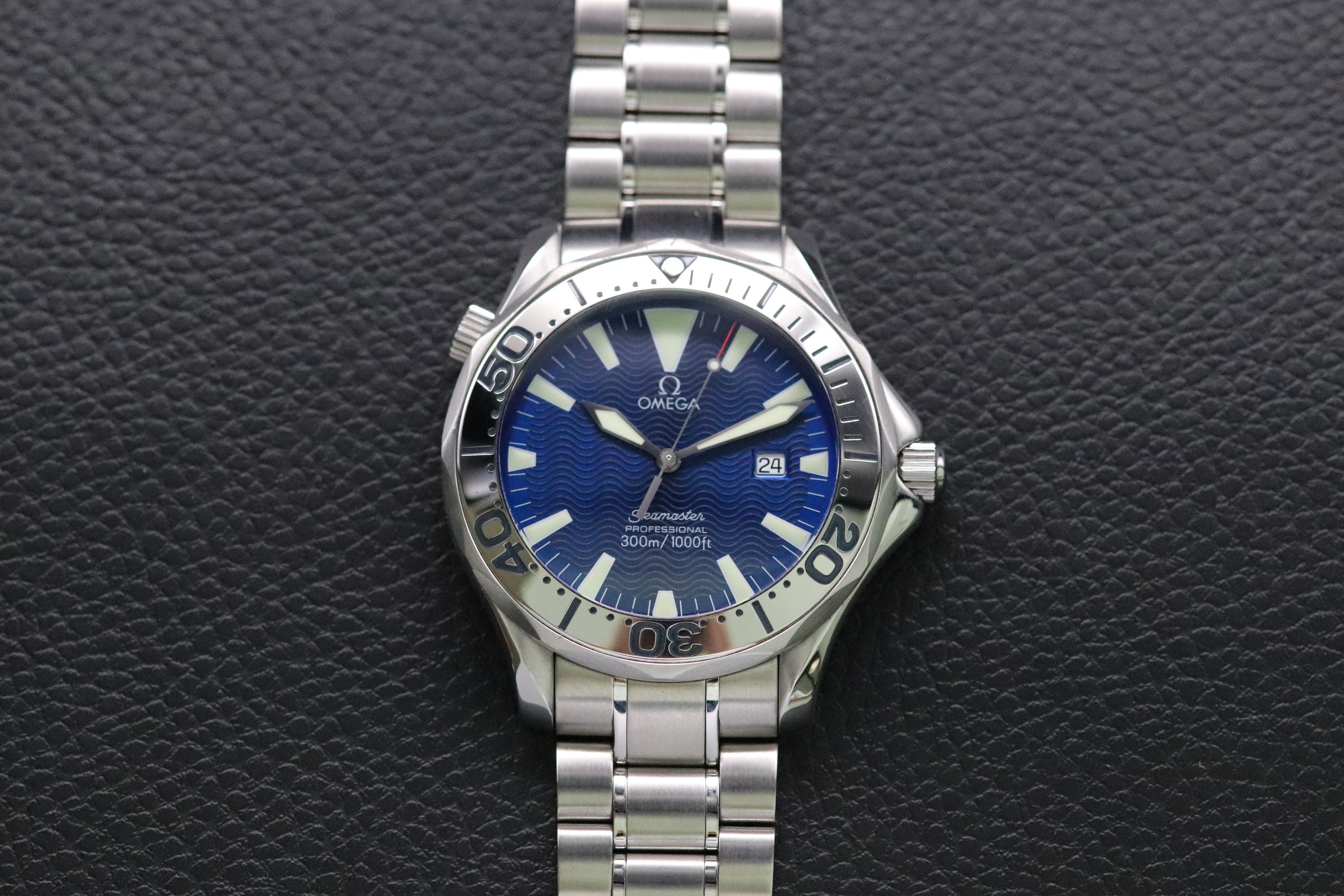 Omega Seamaster Diver 2265.80 Blue Dial 1998