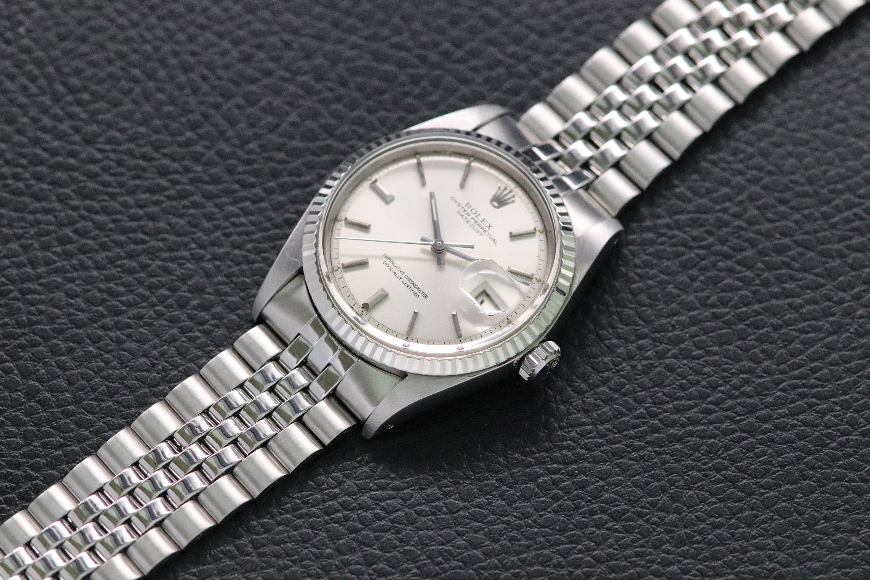 Rolex Datejust 1601 Silver Dial 1969
