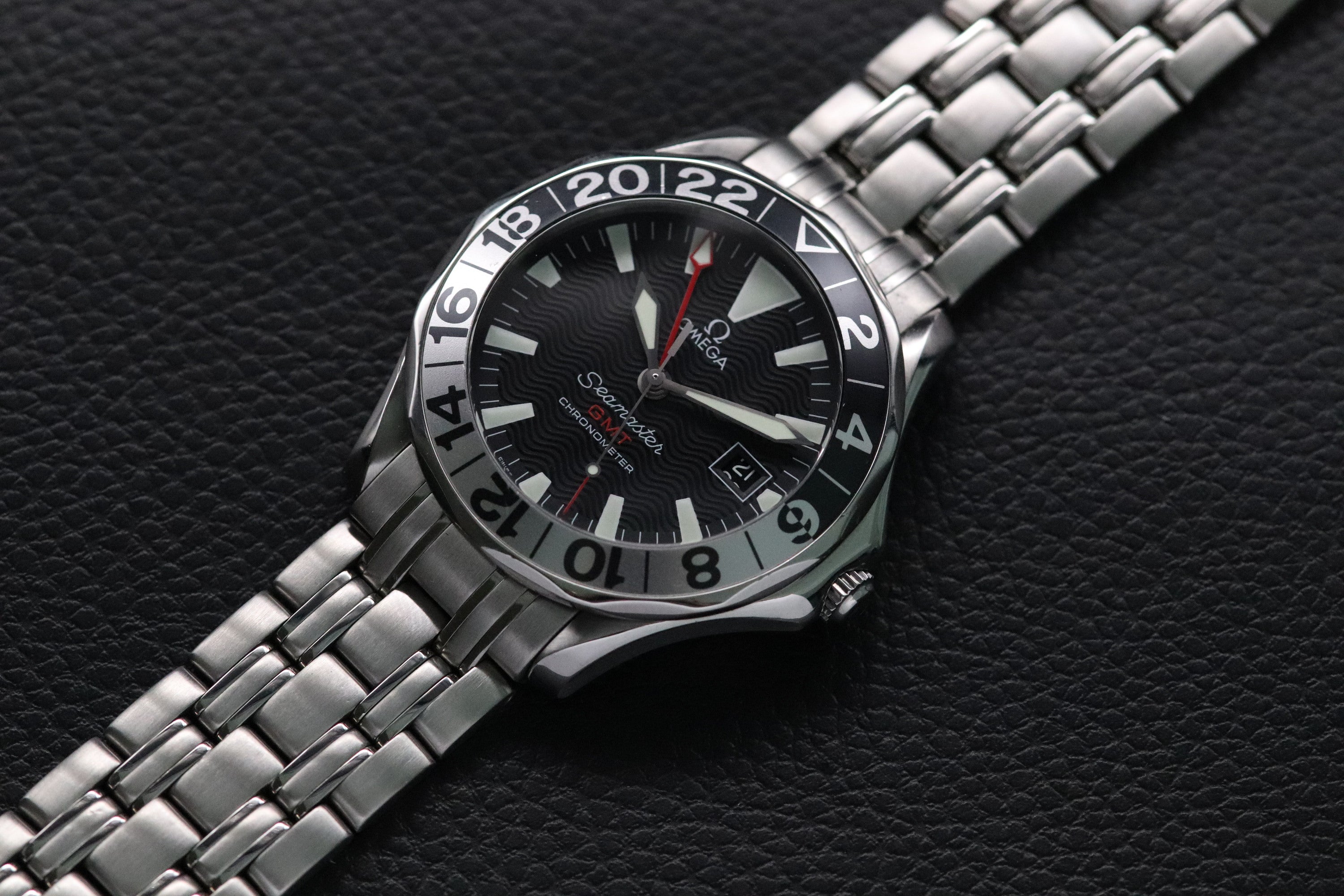 Omega Seamaster GMT 2534.50 Black Dial 1999