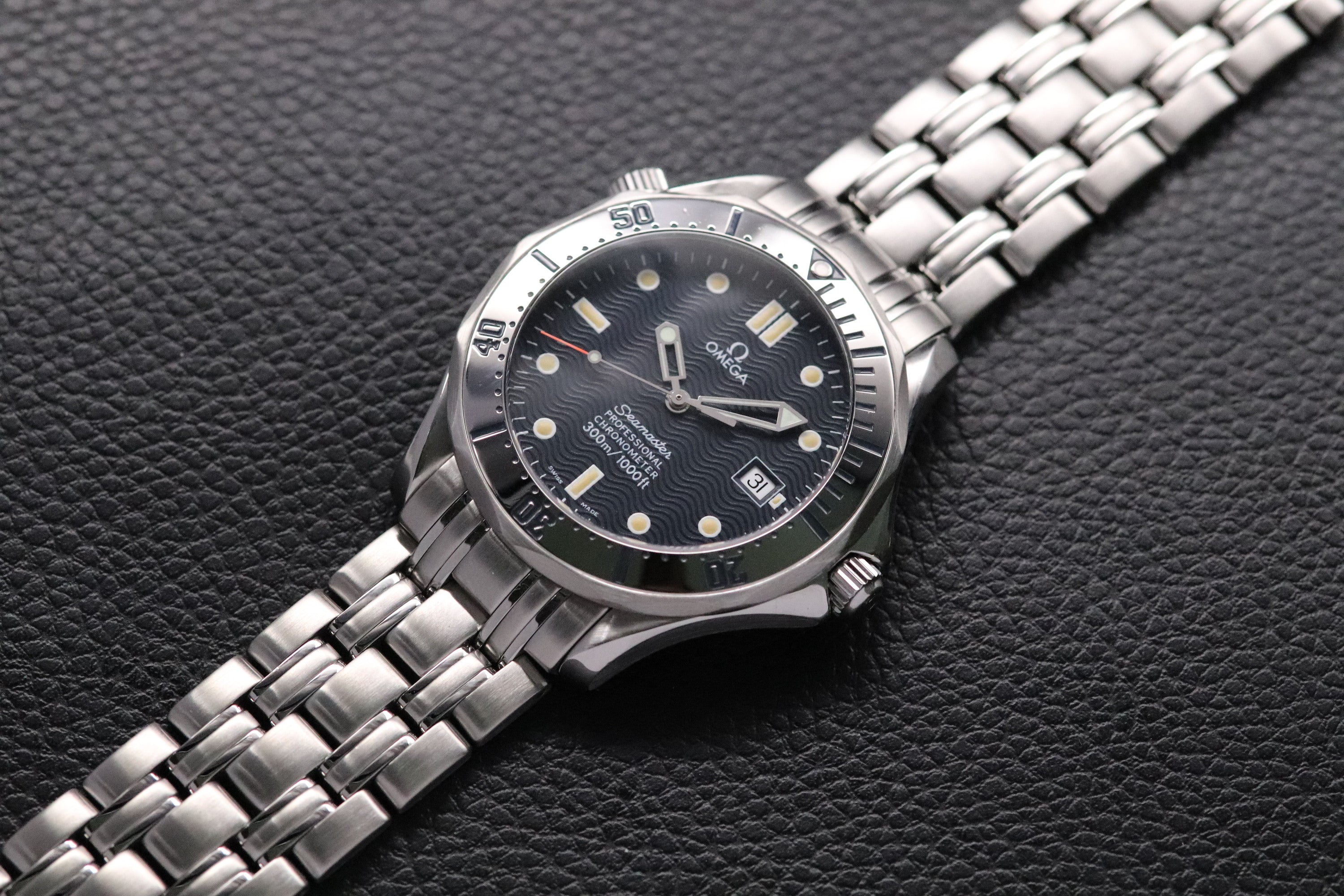 Omega Seamaster 2532.80 Blue Dial 1999