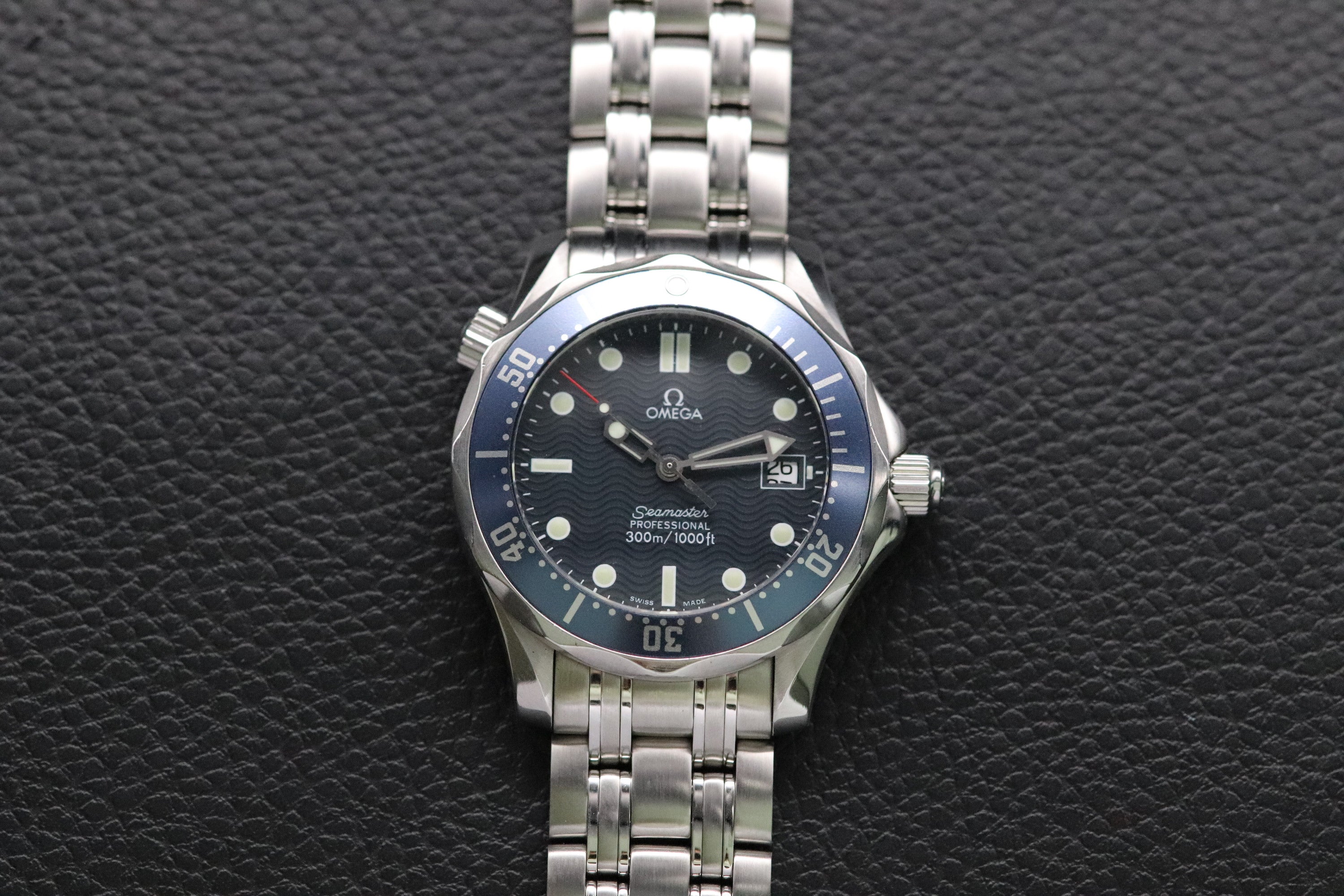 Omega Seamaster 300 2561.80 Blue Dial 2008 Paper