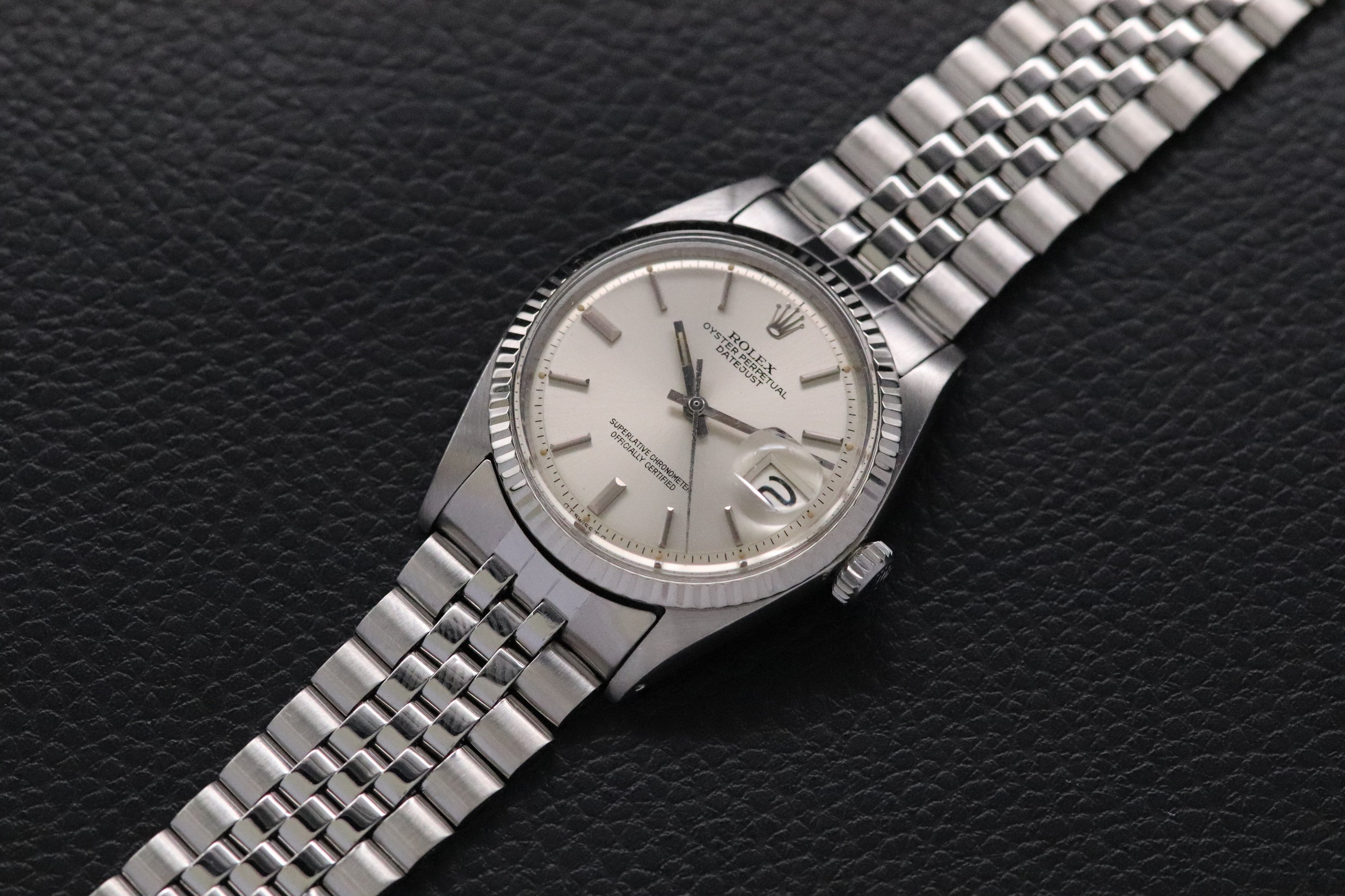 Rolex Datejust 1601 Silver Dial 1964