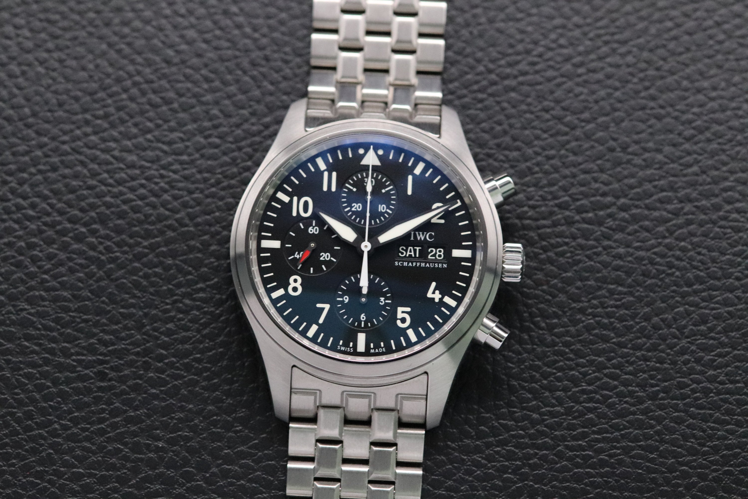 IWC Fliegeruhr Chronograph IW371701 Papers 2011