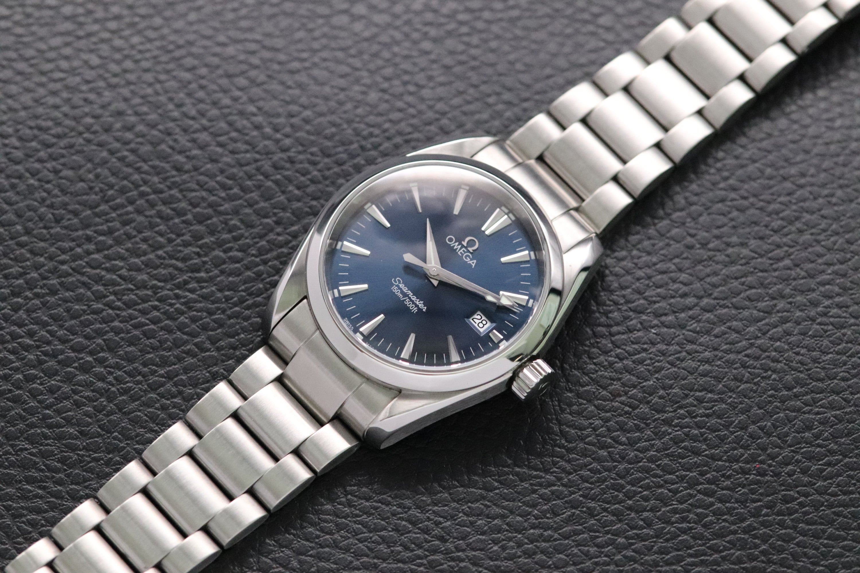 Omega Seamaster Aqua Terra 2518.80 Blue Dial 1998