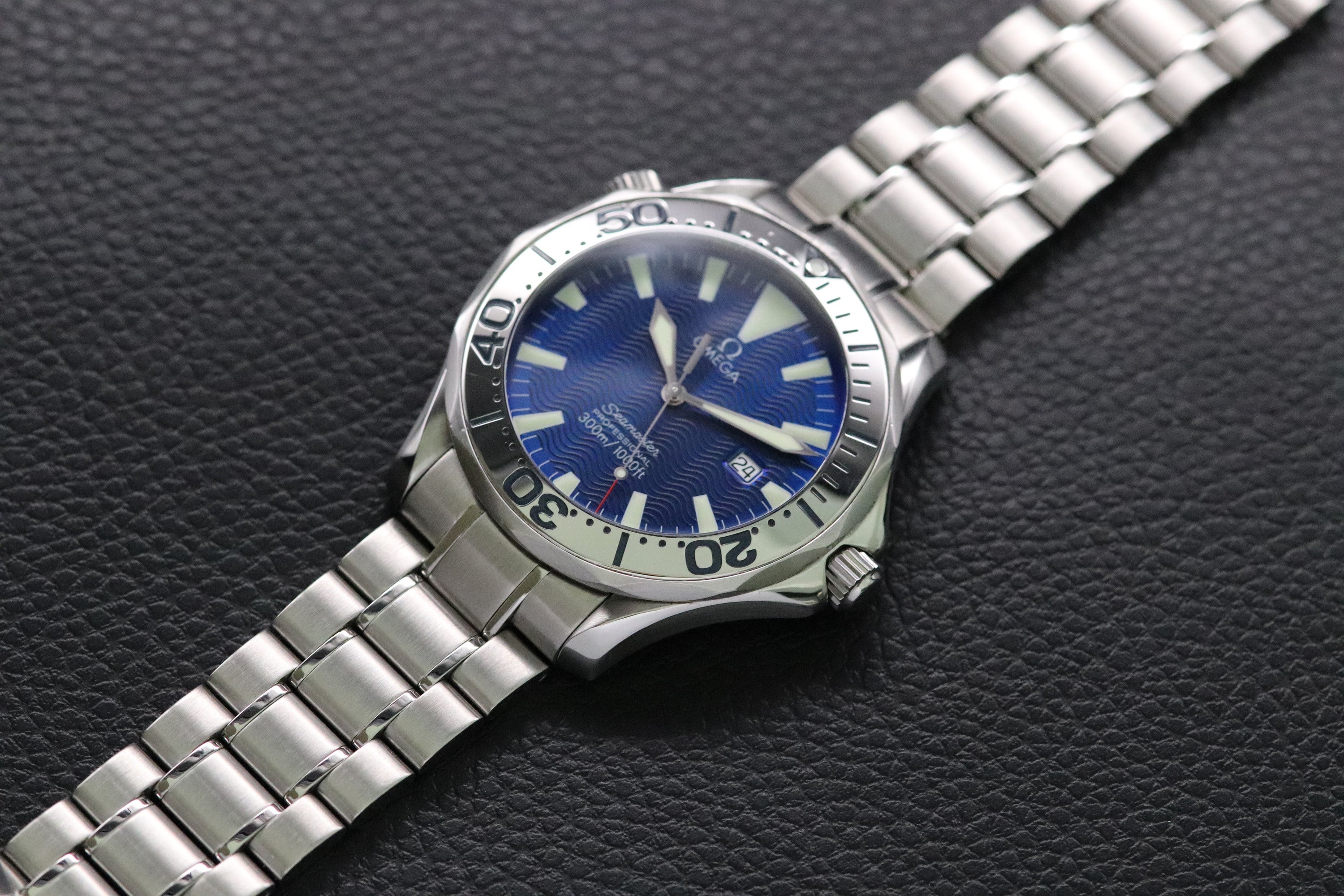 Omega Seamaster Diver 2265.80 Blue Dial 1998