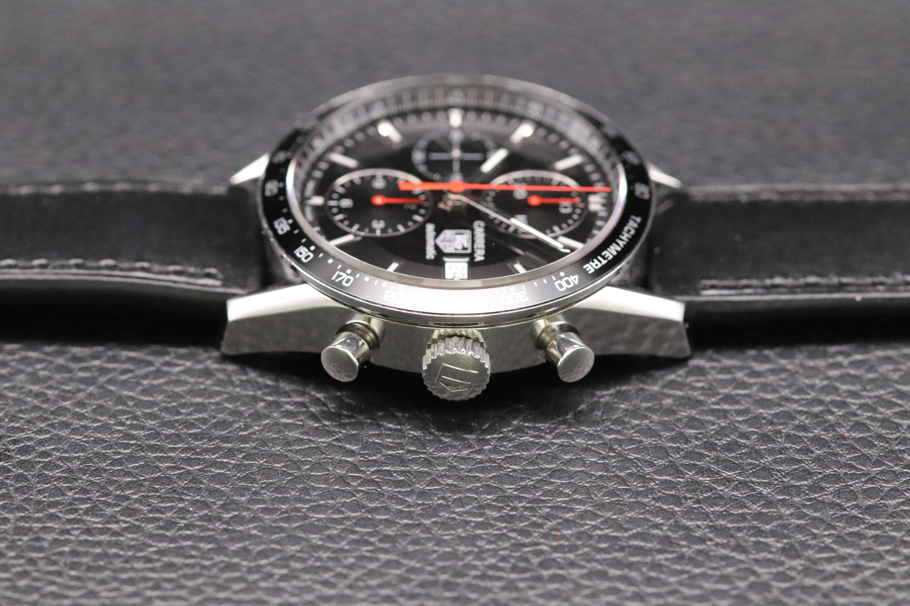 Tag Heuer Carrera Calibre 16 CV2014 Black Dial 2011