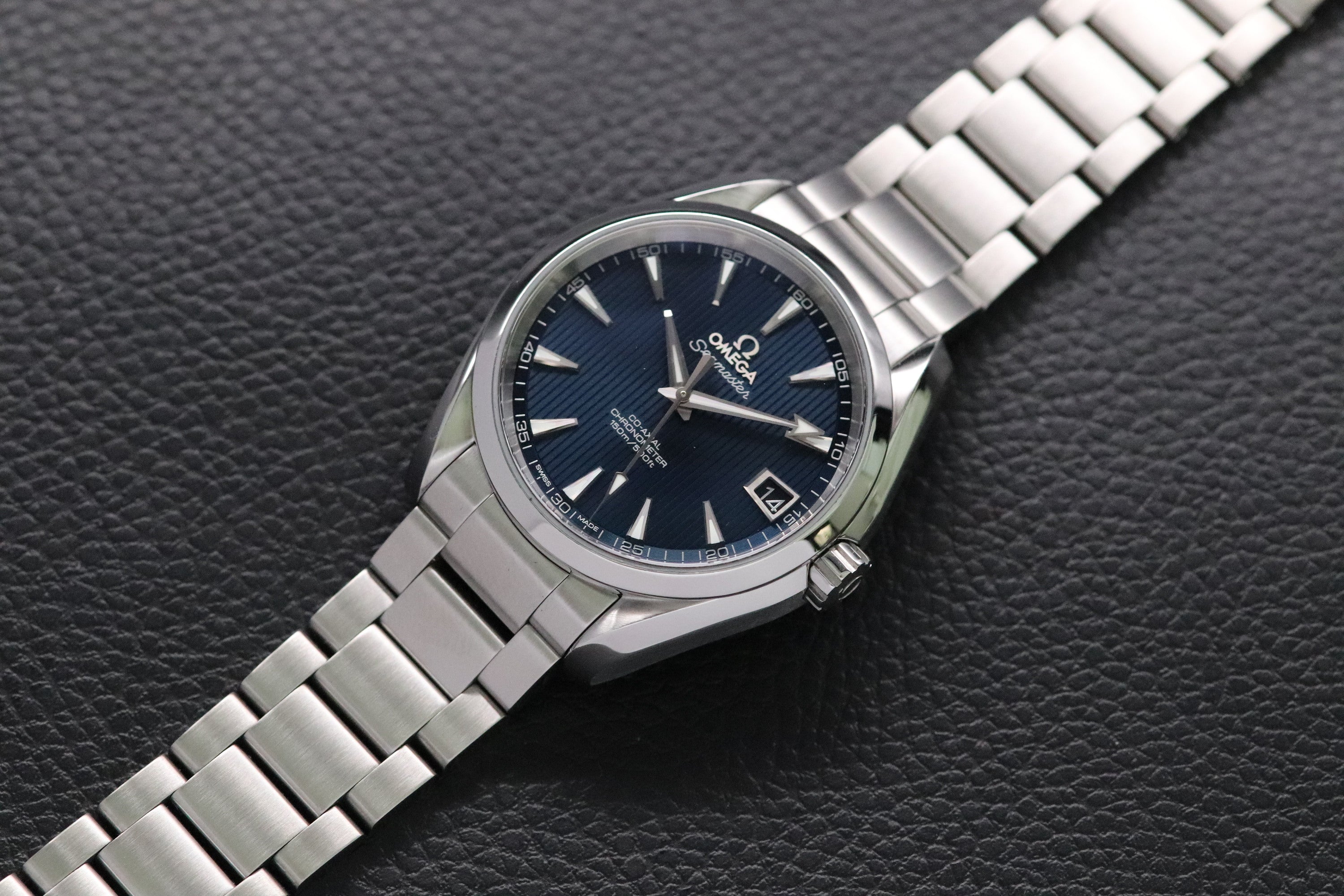 Omega Seamaster Aqua Terra 231.10.39.21.03.001 Blue Dial 2019