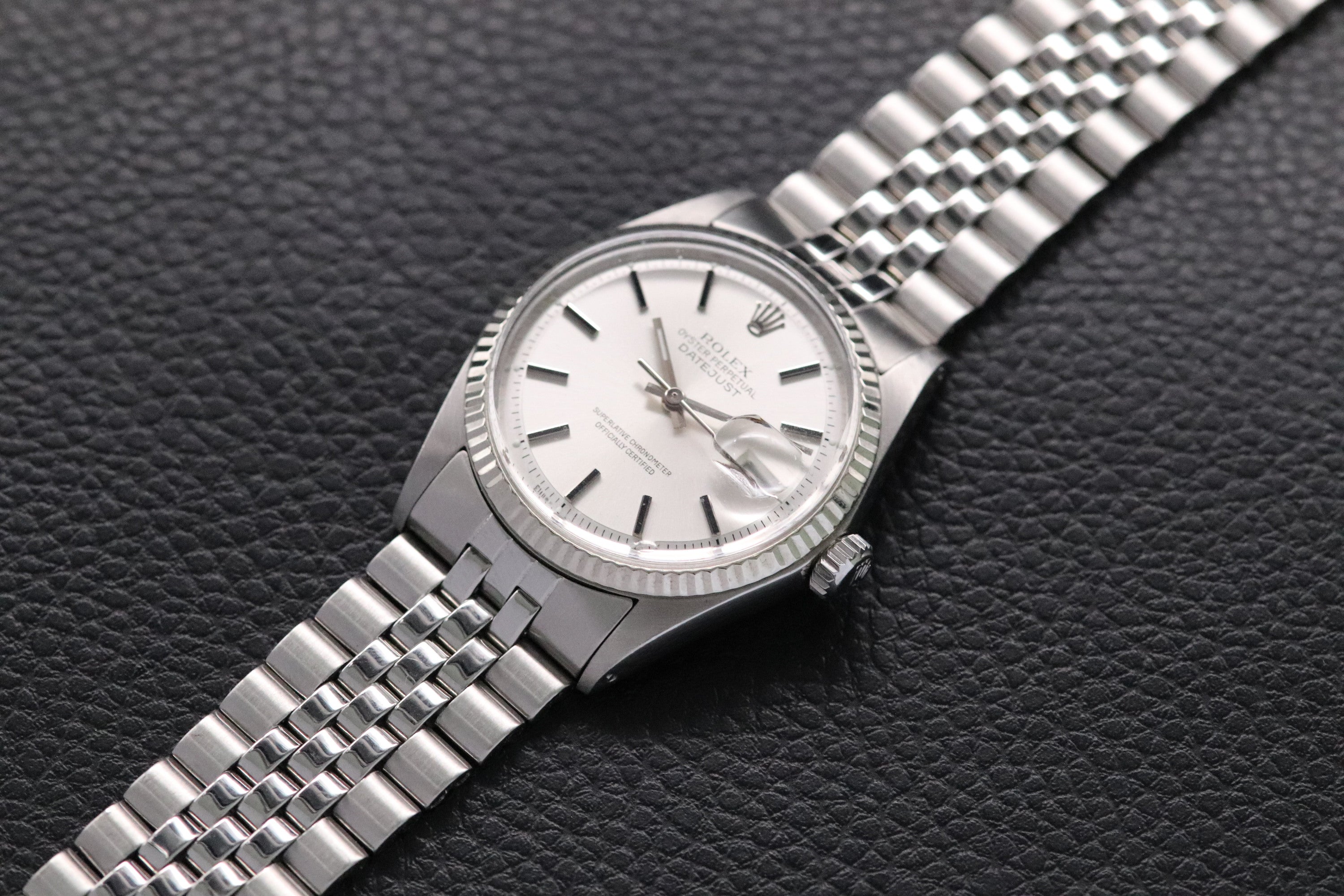 Rolex Datejust 1601 Silver Dial 1973