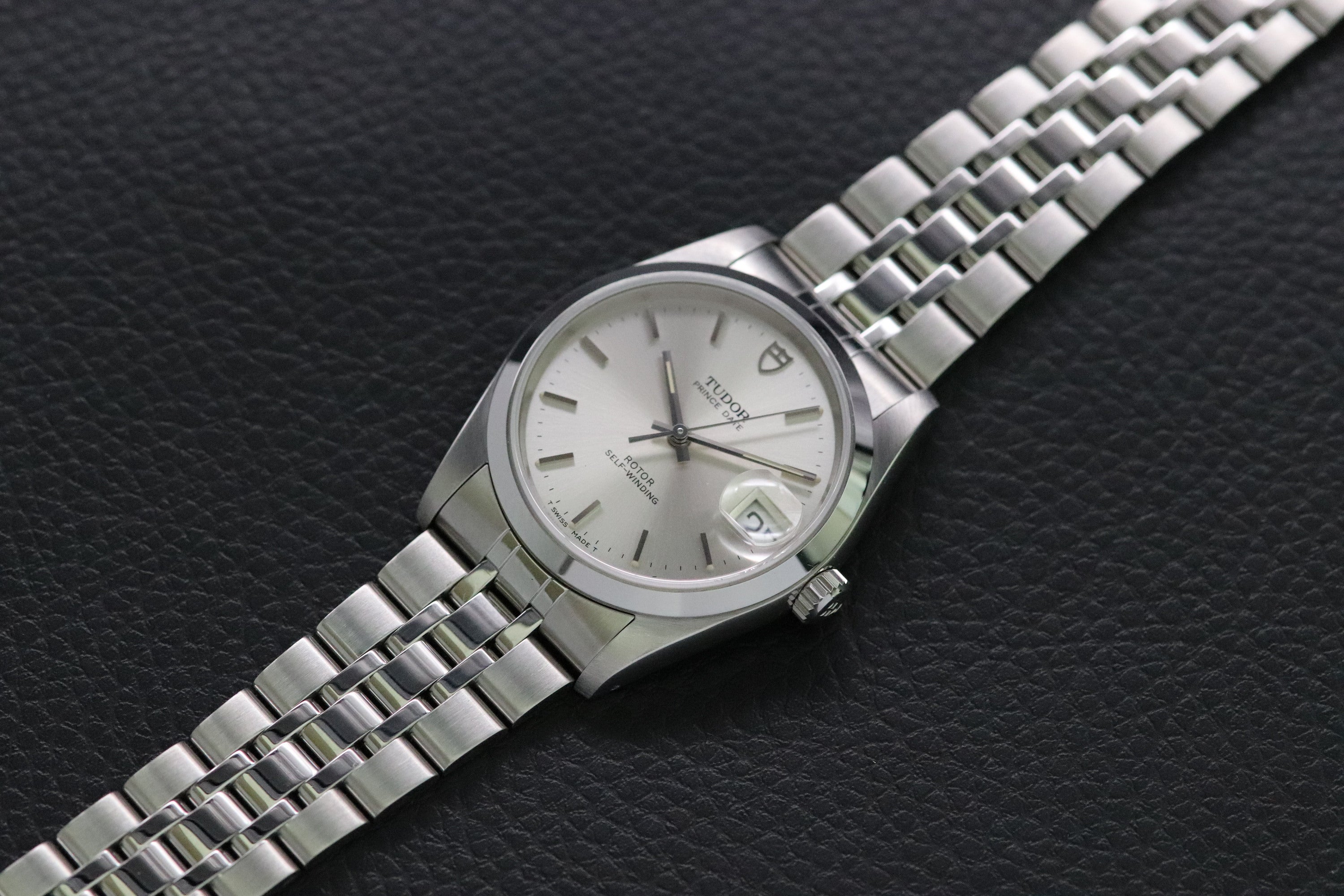 Tudor Prince Oysterdate 74000N Silver Dial 1997