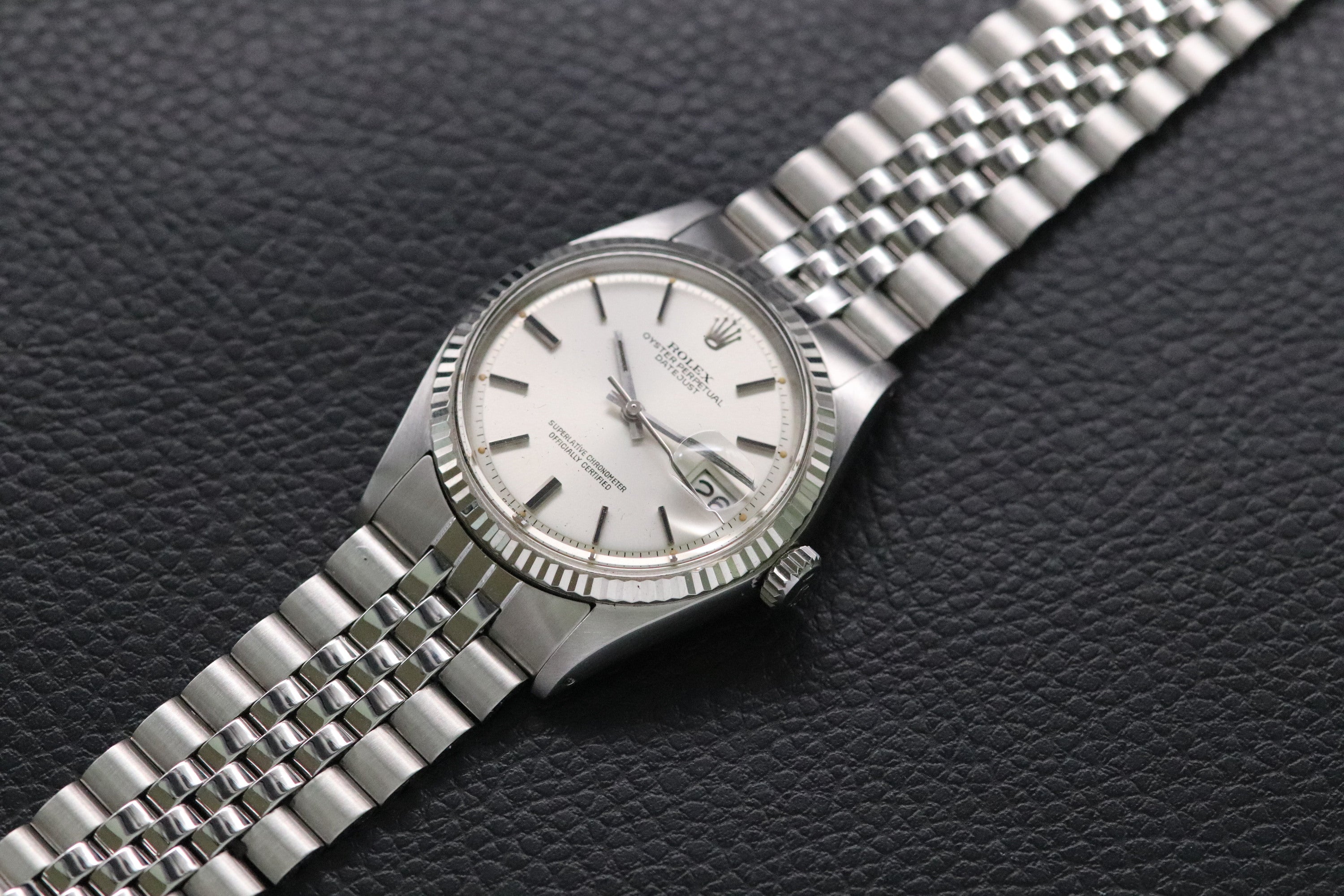 Rolex Datejust 1601 Silver Dial 1973