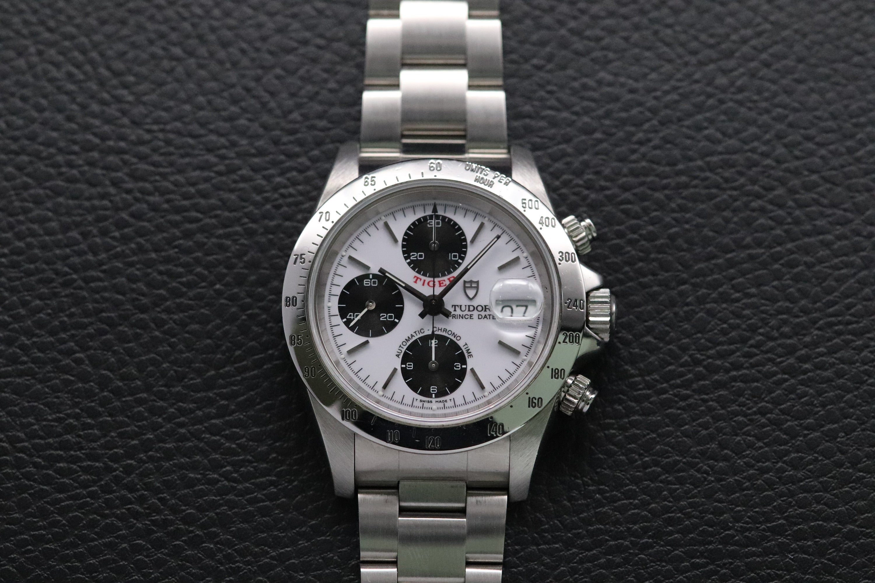 Tudor Oysterdate Small Block 79280 Porcelain Dial 1997