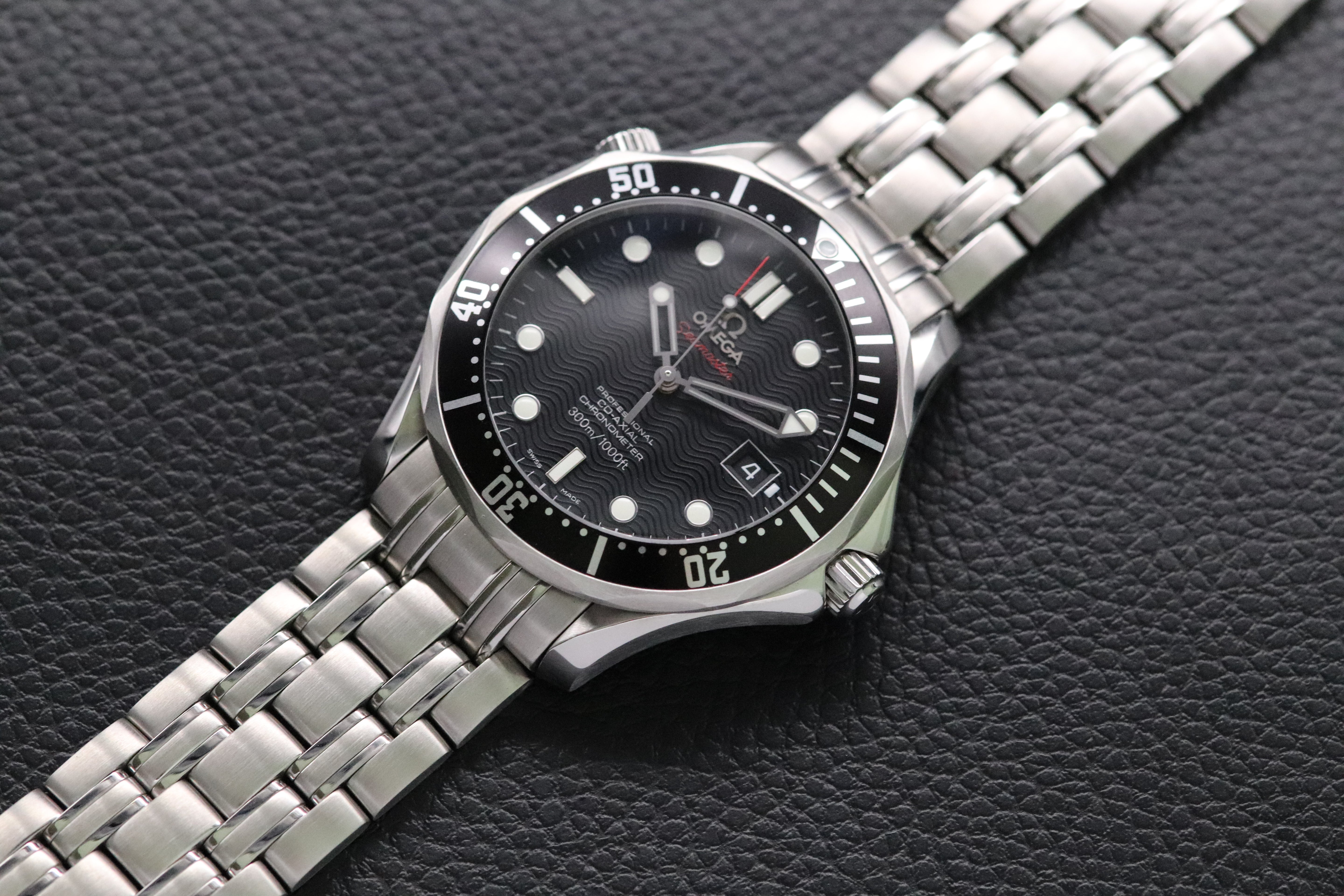 Omega Seamaster 212.30.41.20.01.002 Black Dial 2018 Papers