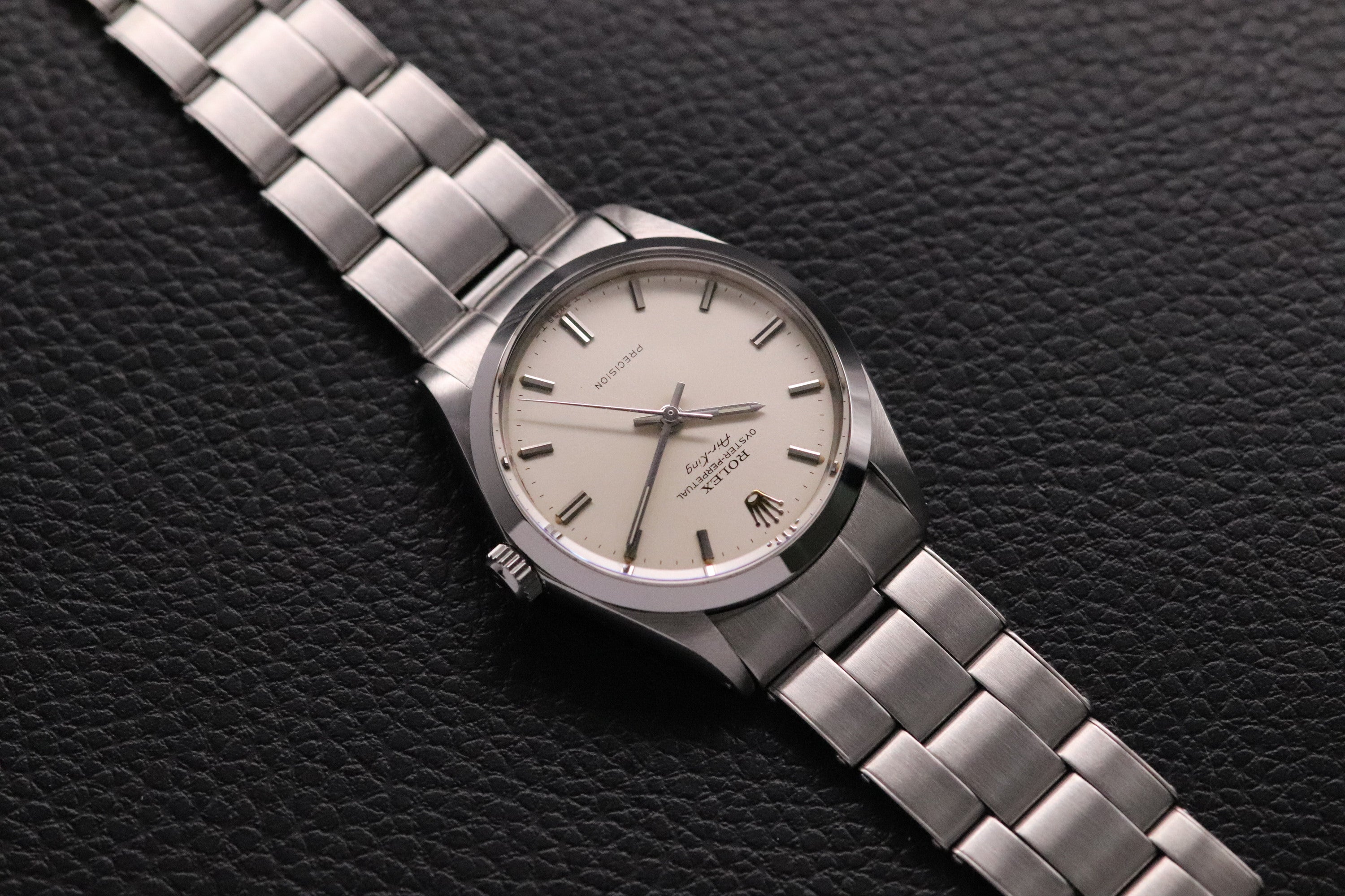 Rolex Air-King 5500 Silver Dial 1967
