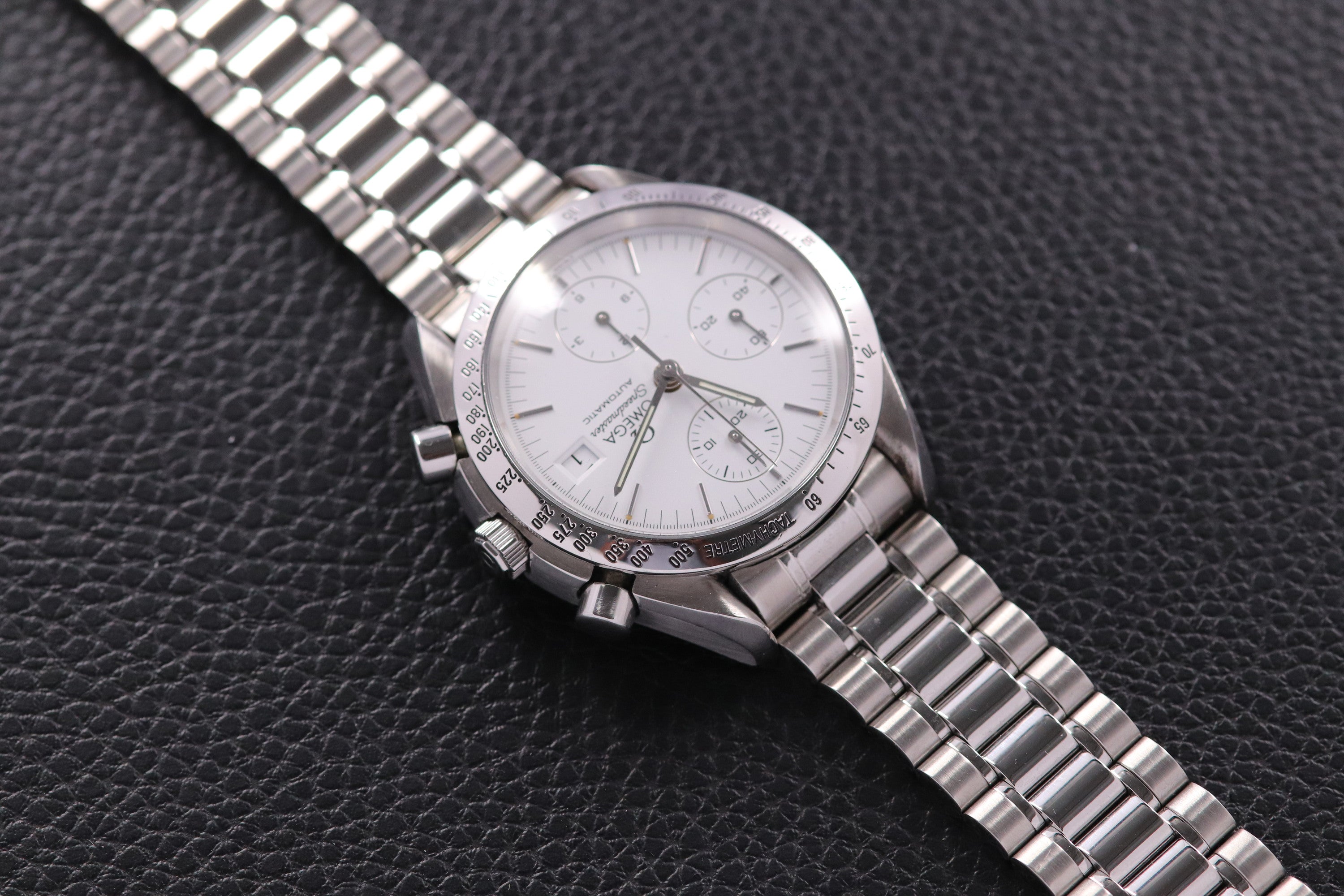 Omega Speedmaster Date 3511.20 White Dial 1993 Albino
