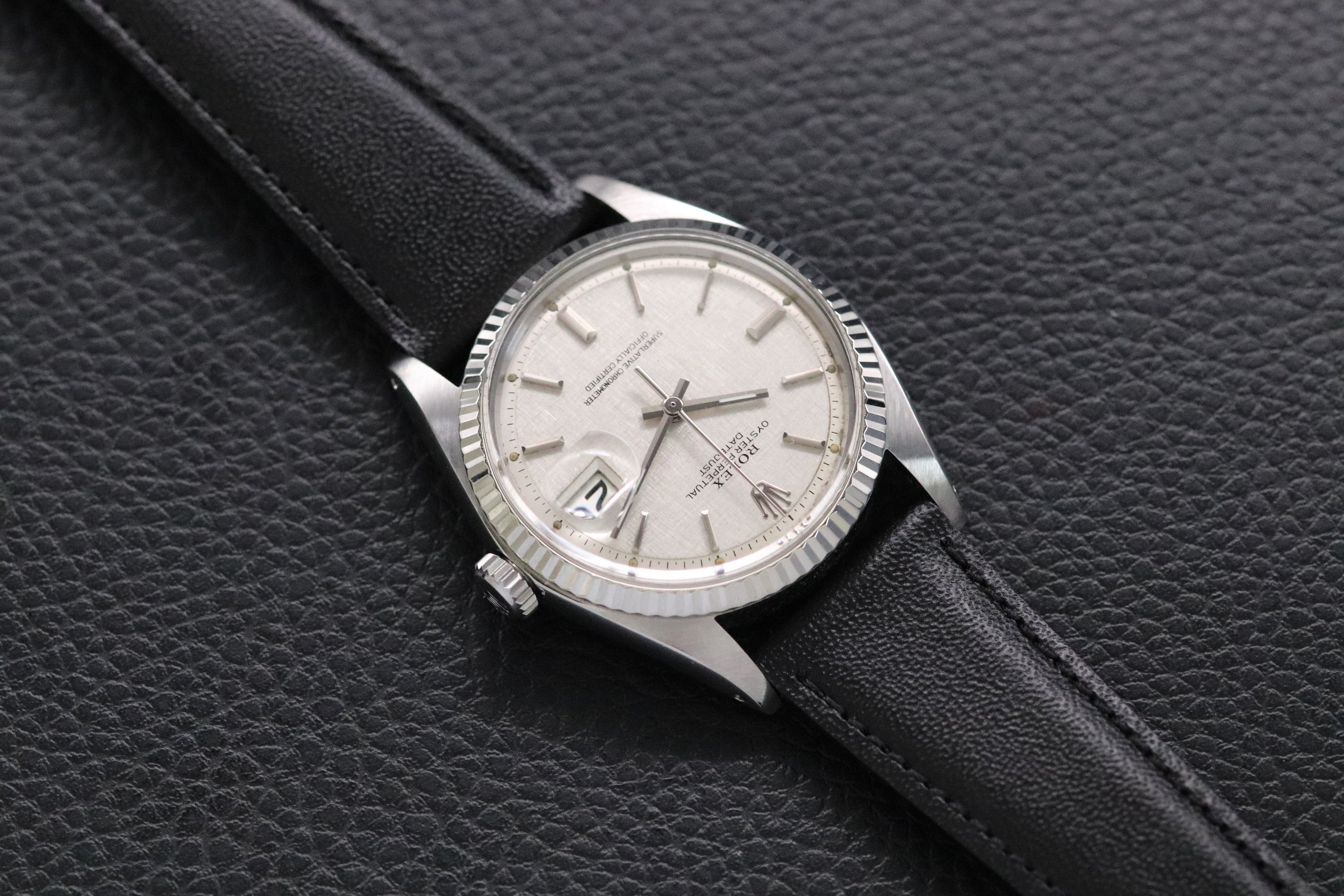Rolex Datejust 1601 Linen Dial 1972