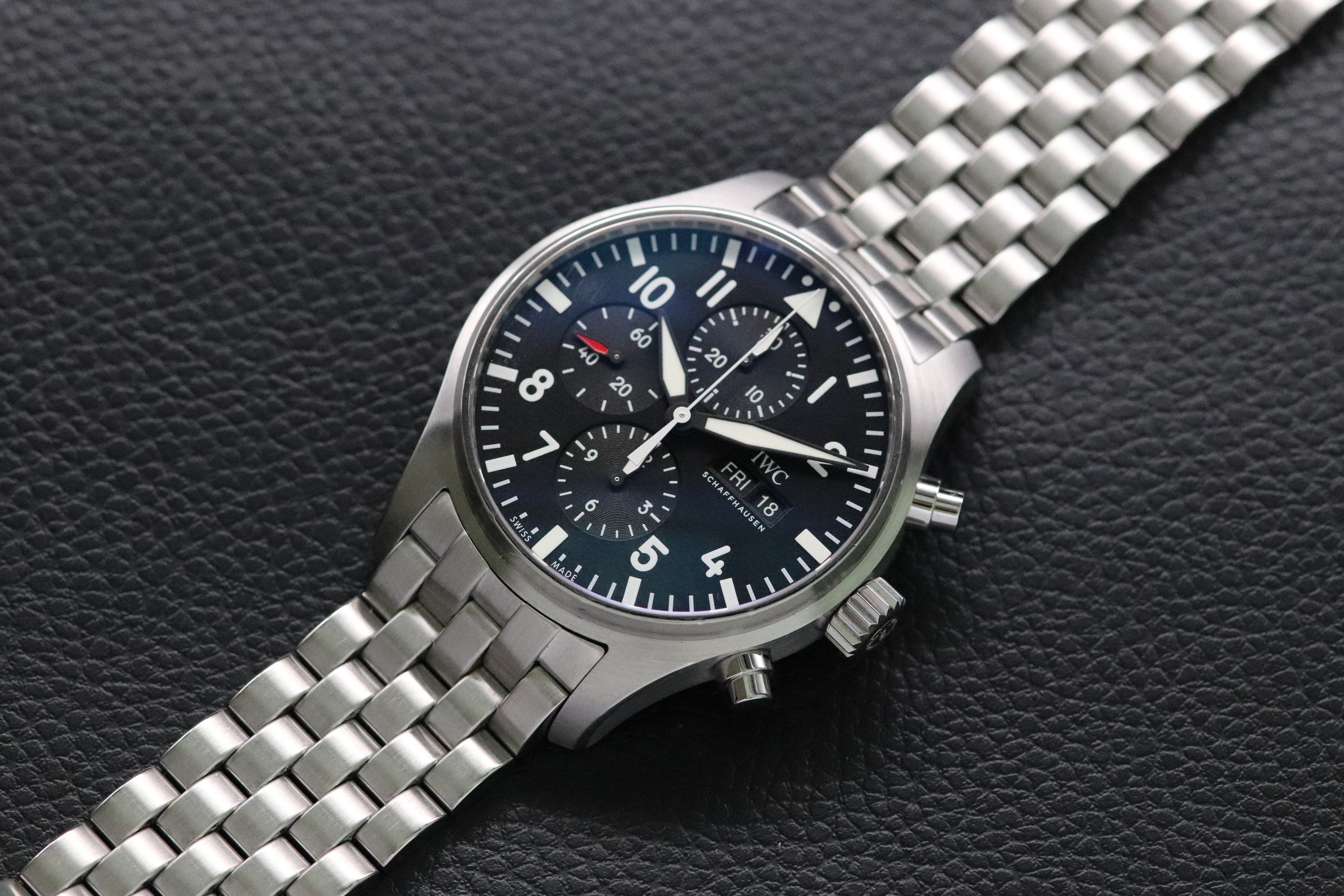 IWC Fliegeruhr Chronograph IW377710 Papers 2017