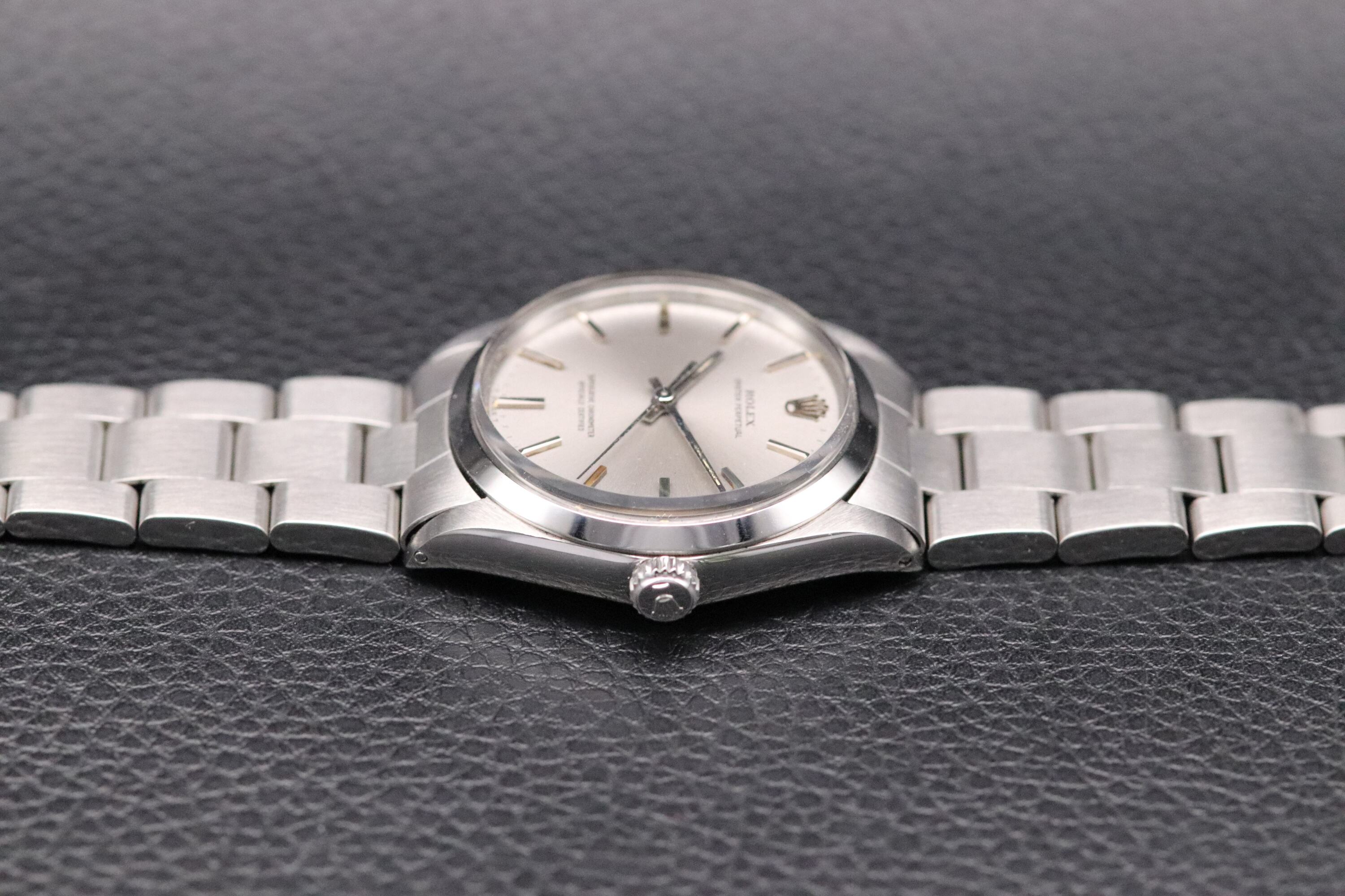 Rolex Oyster Perpetual 1002 Silver Dial 1967 Automatic