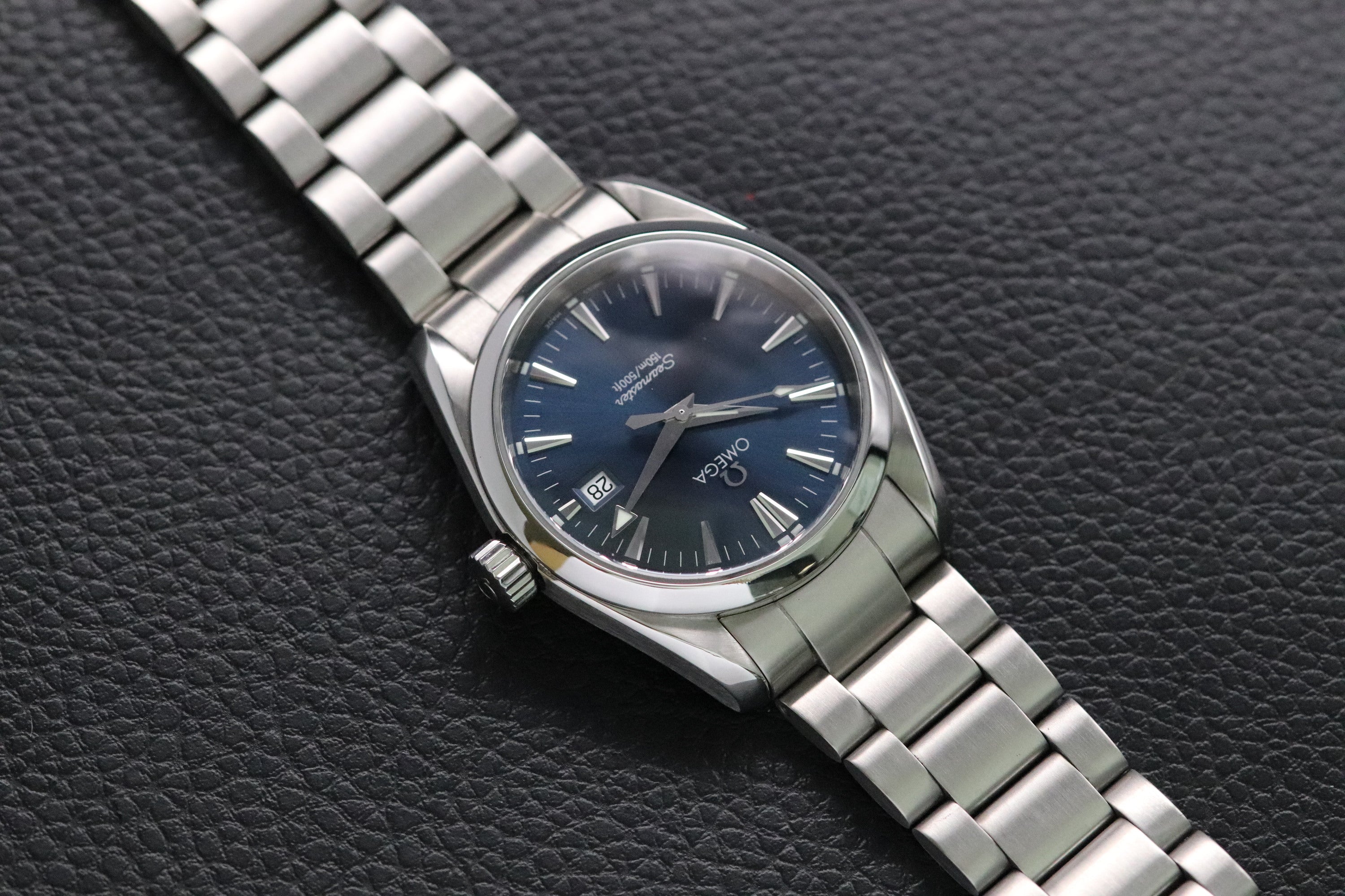 Omega Seamaster Aqua Terra 2518.80 Blue Dial 1998