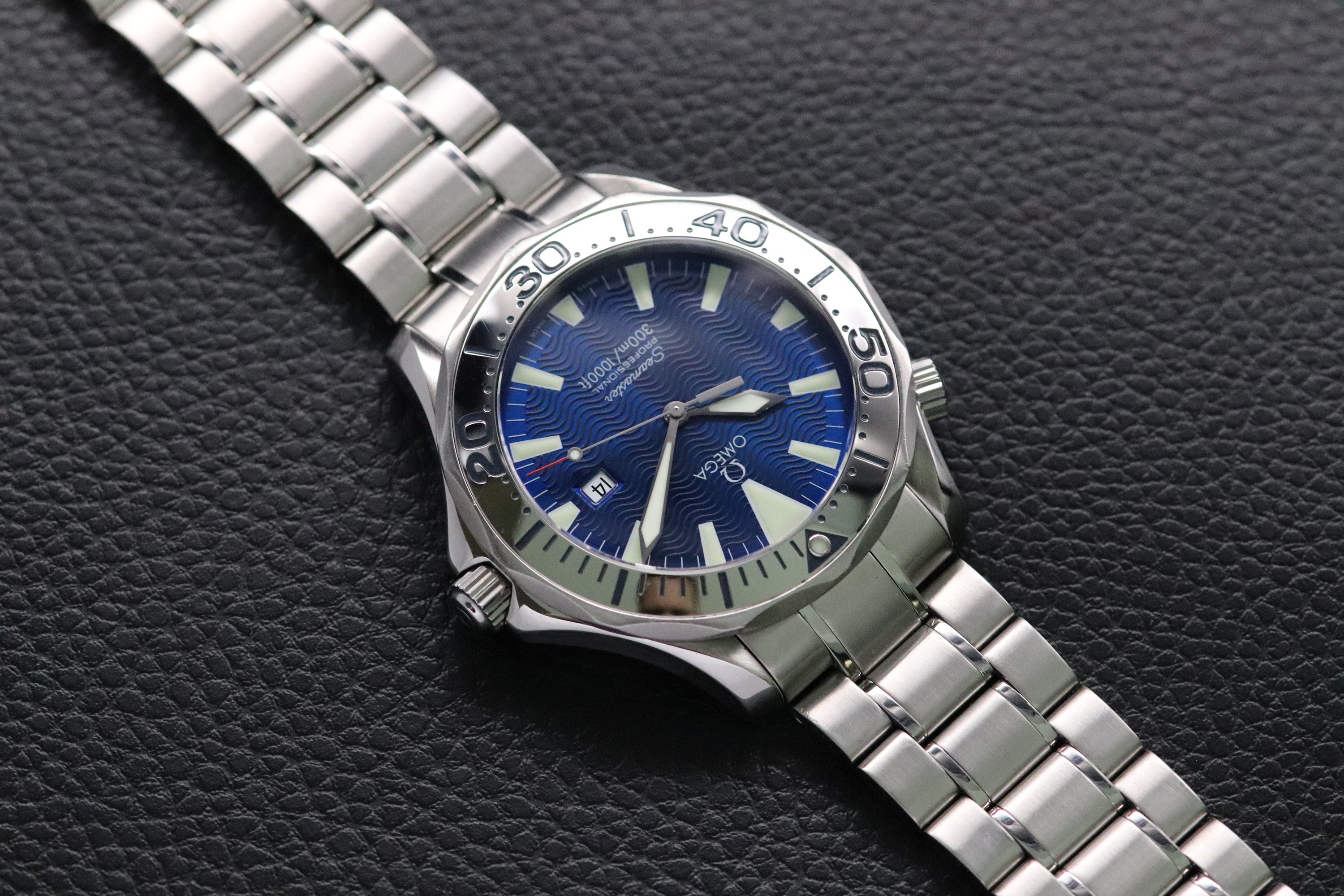 Omega Seamaster Diver 2265.80 Blue Dial 1998