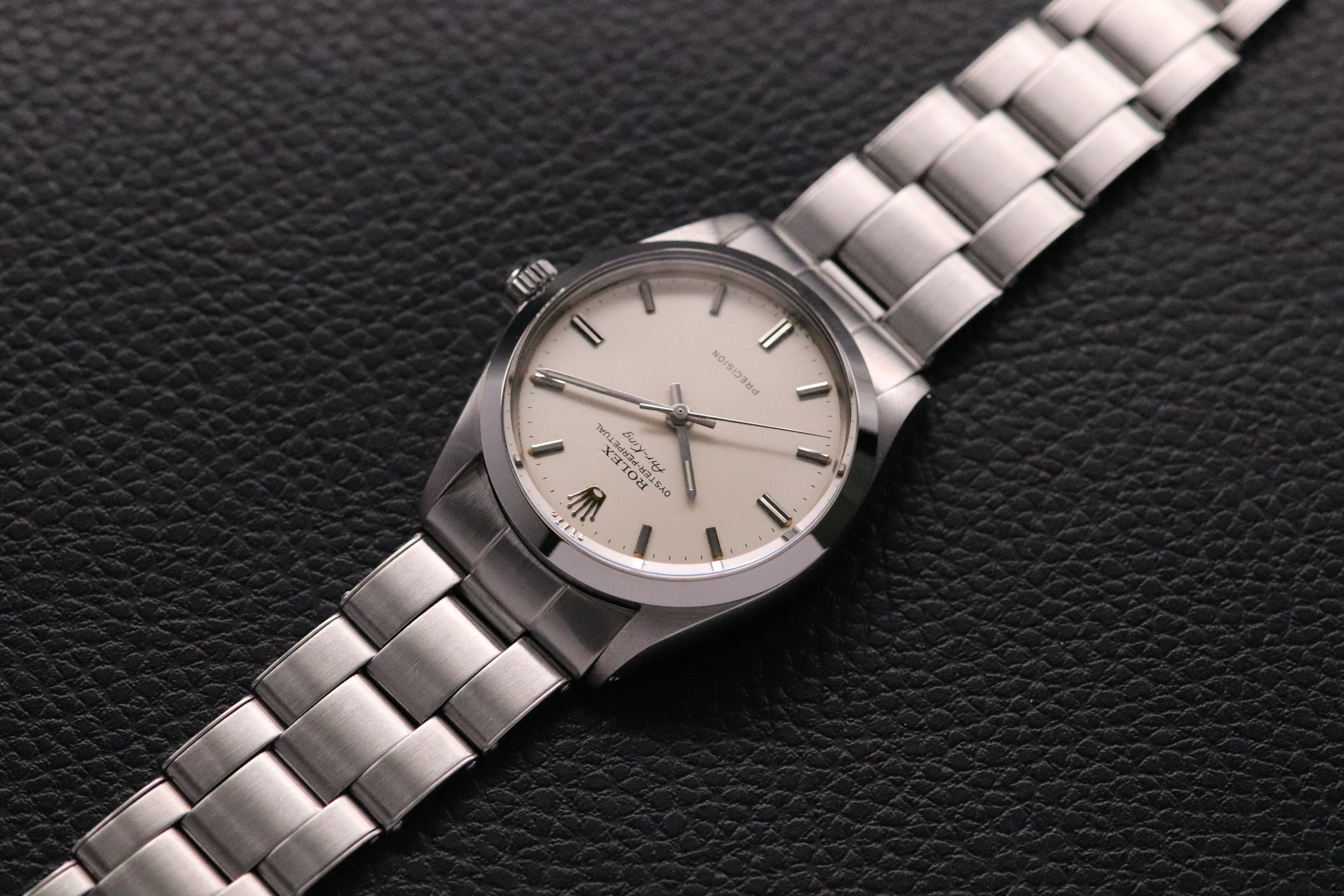 Rolex Air-King 5500 Silver Dial 1967